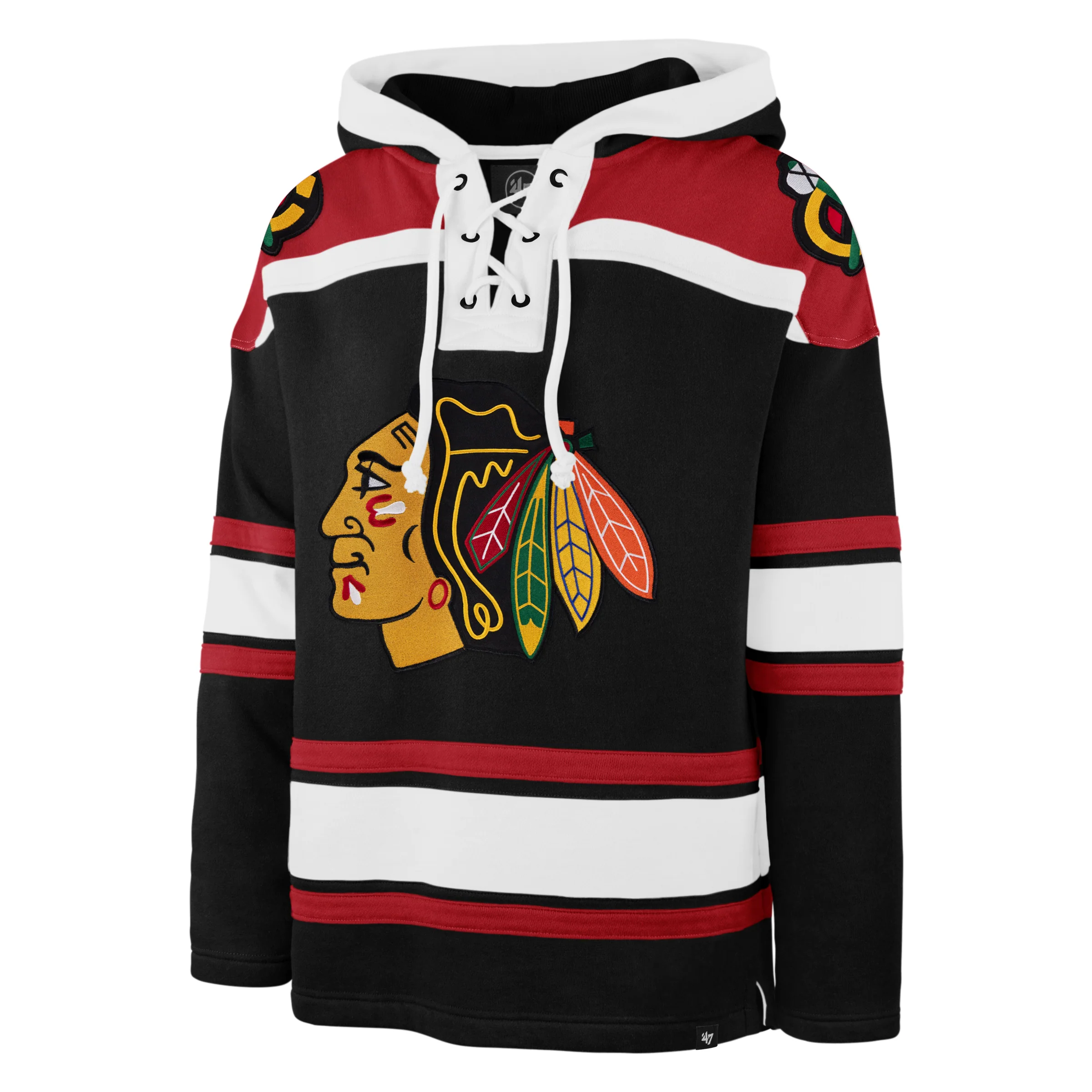'47 Chicago Blackhawks Alternate Superior Lacer Hood
