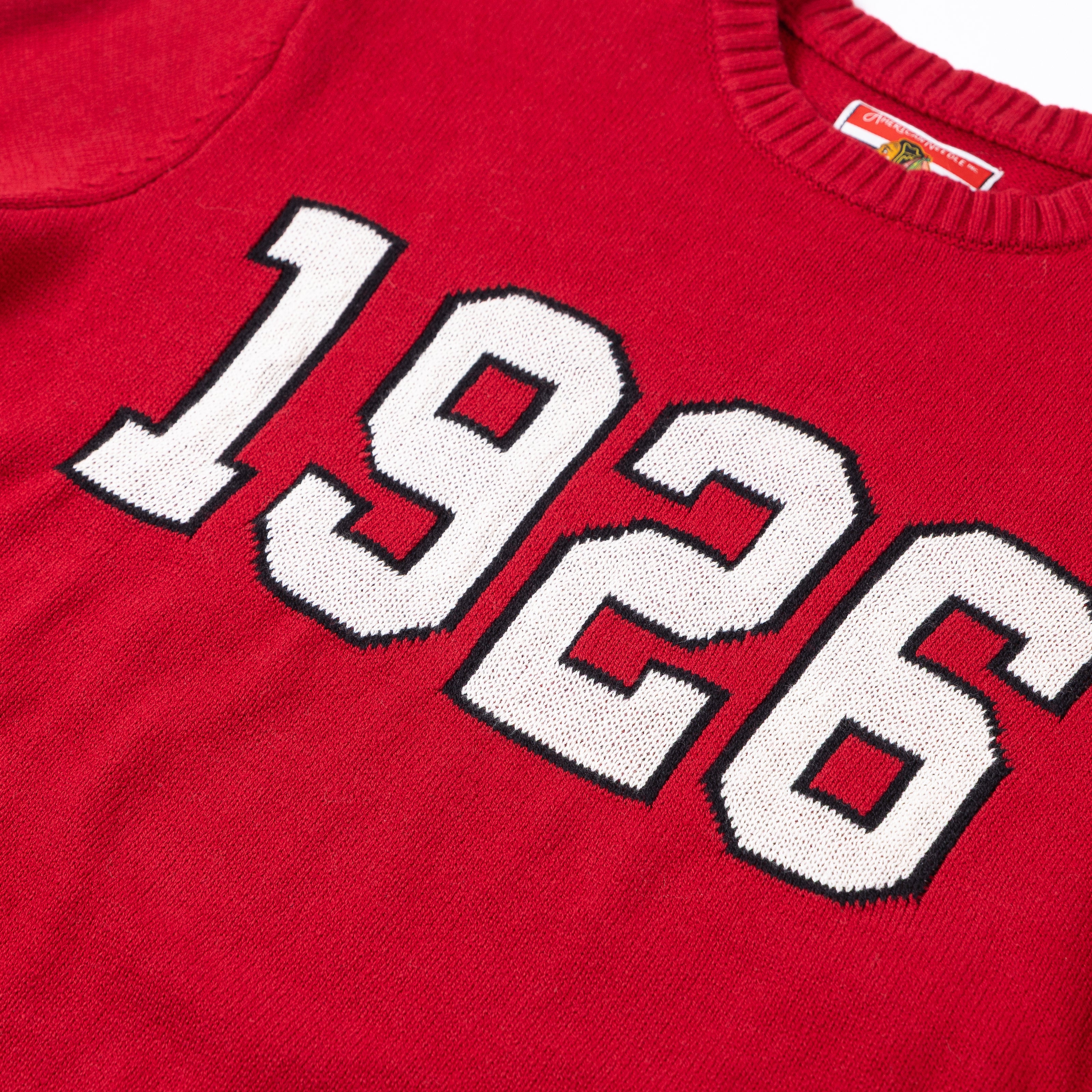 American Needle Chicago Blackhawks Centennial 1926 Knit Sweater - Image 2