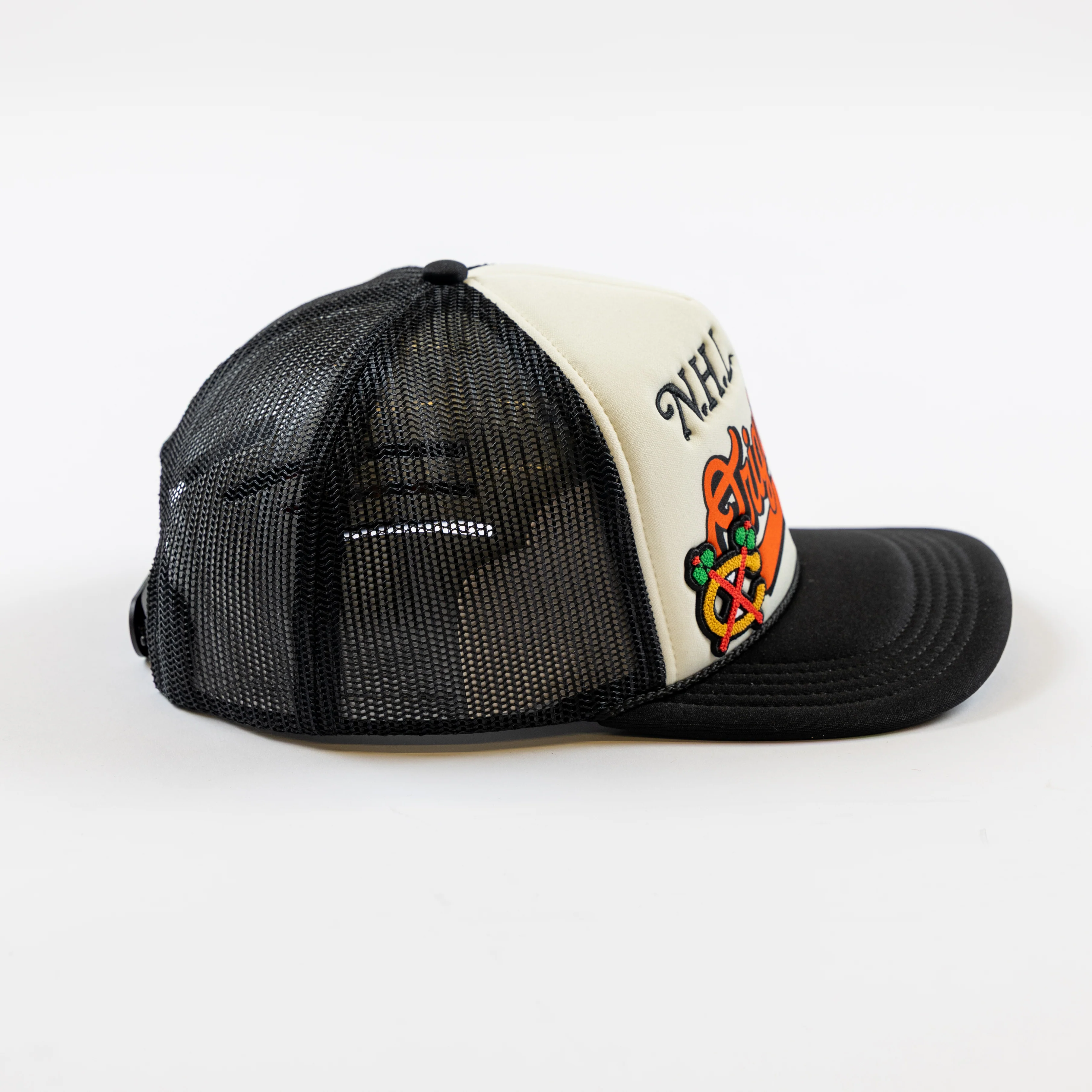 American Needle Chicago Blackhawks Roscoe Foam Trucker Hat - Image 4