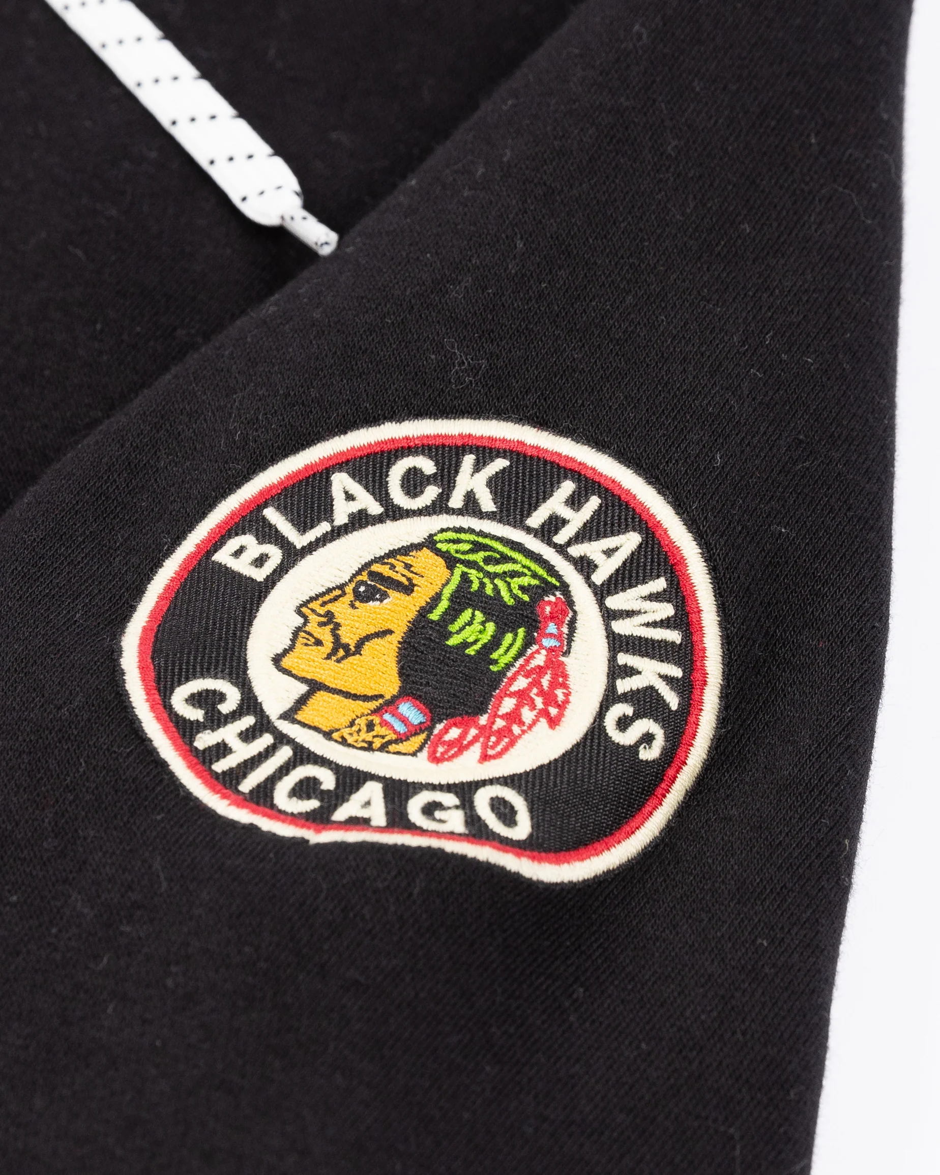 CCM Chicago Blackhawks Hockey Lace Hood - Image 3
