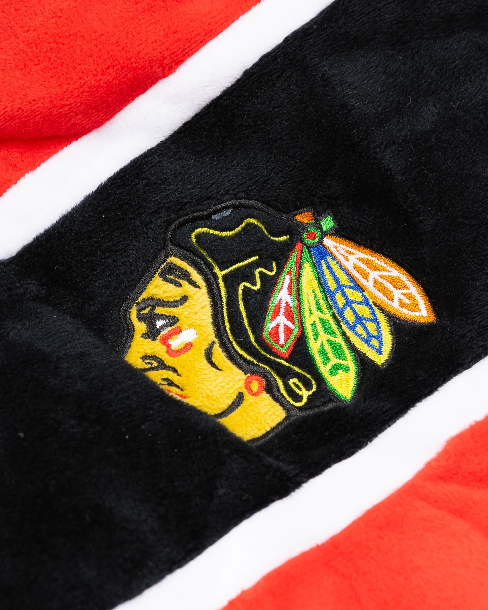 Chicago Blackhawks Embroidered Colorblock Stocking - Image 3