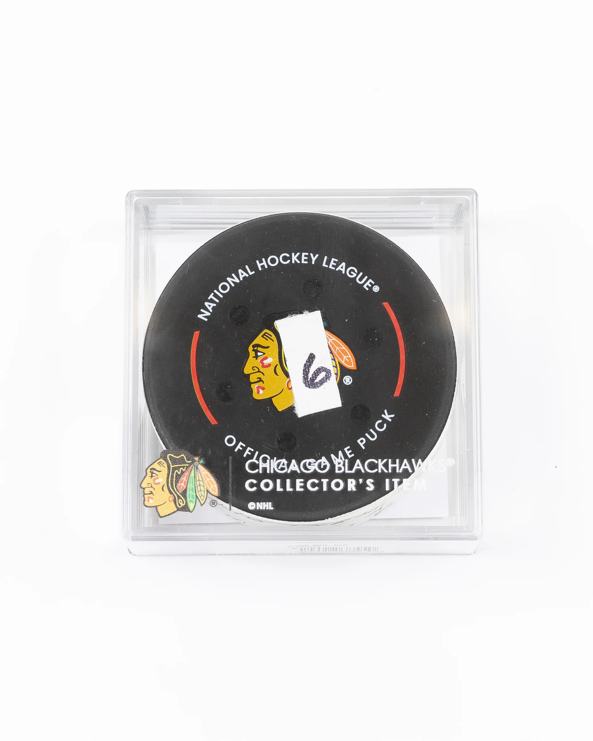 Craig Smith Game-Used Goal Puck 3/5/25 19670 - Image 3