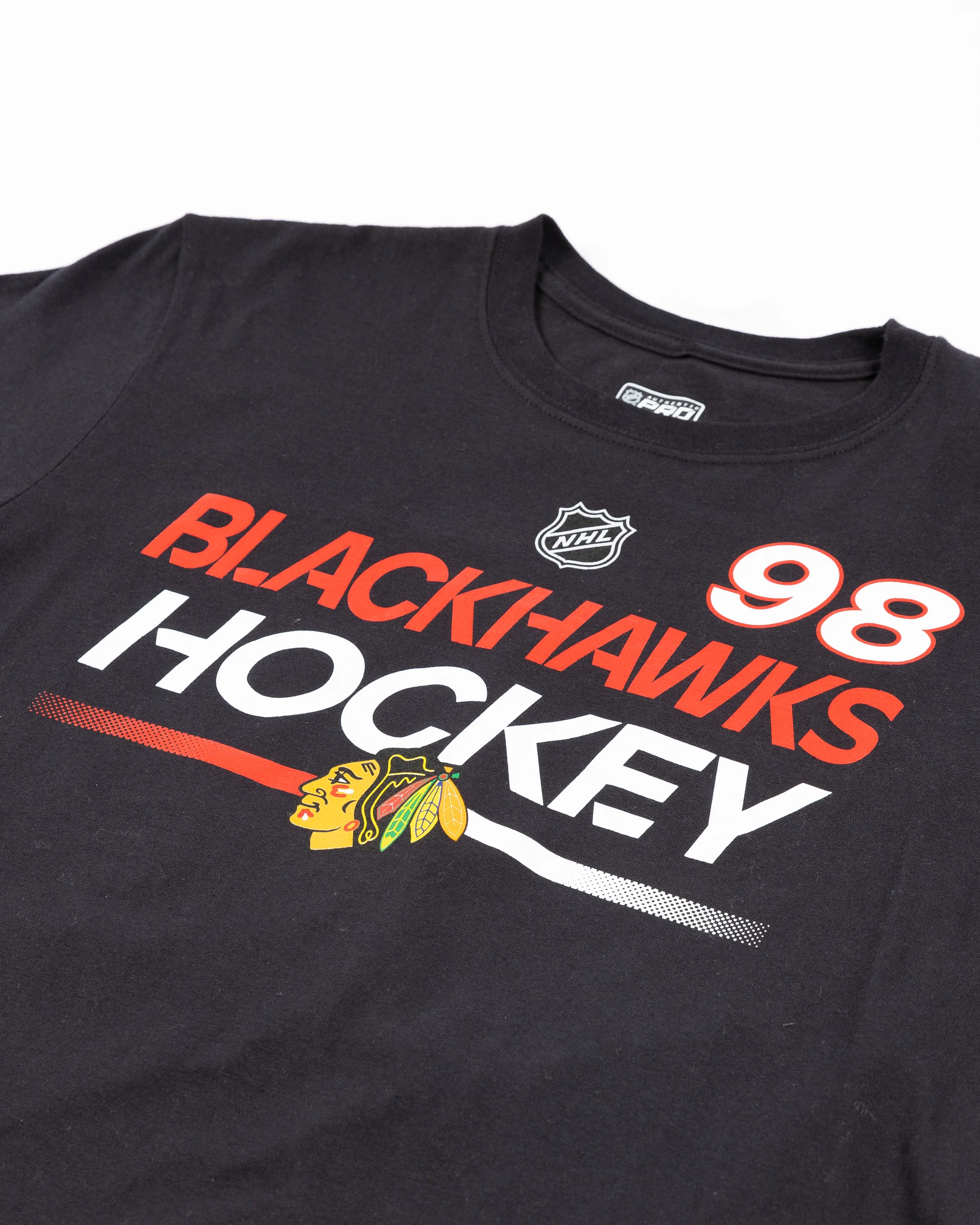 Fanatics Authentic Pro Connor Bedard Chicago Blackhawks Prime Name and Number Player Tee - Image 3