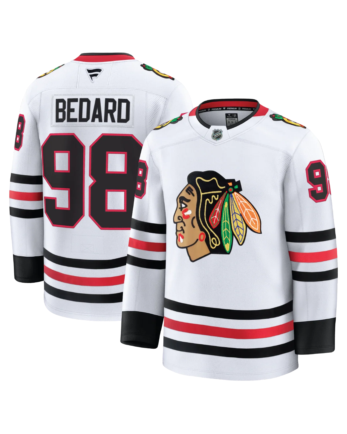 Fanatics Chicago Blackhawks Connor Bedard Premium Away Jersey - Image 3
