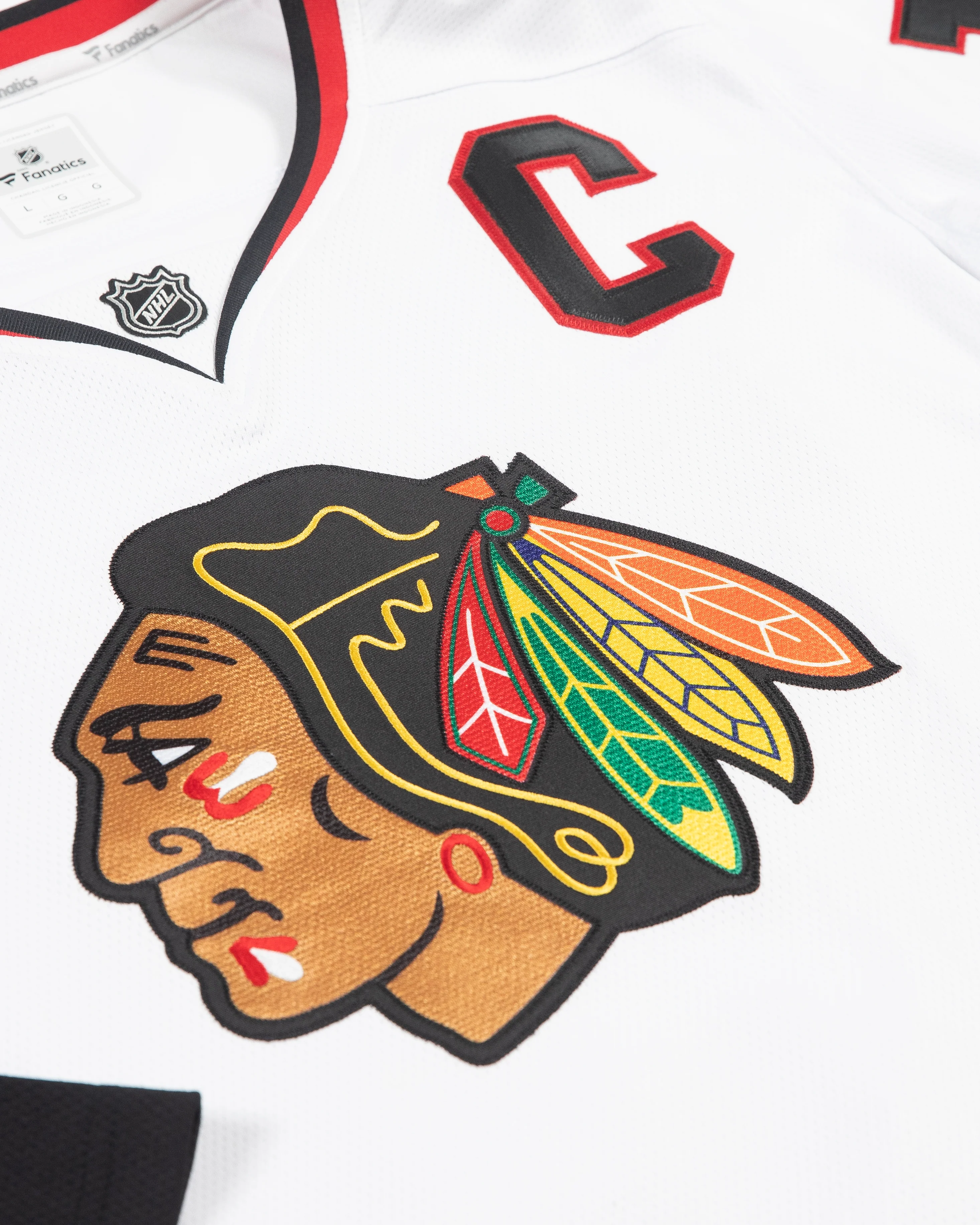Fanatics Chicago Blackhawks Ladies Jonathan Toews Away Replica Jersey - Image 3