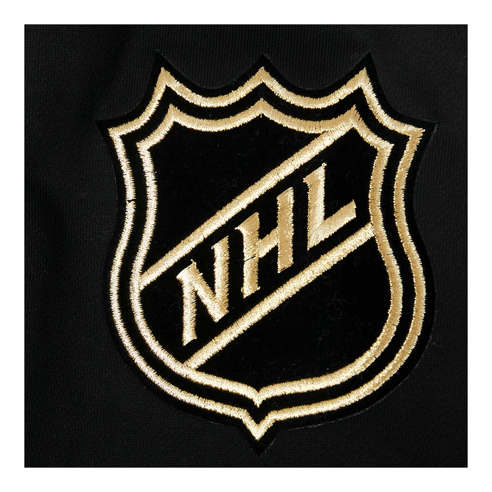 Pro Standard Chicago Blackhawks Centennial Black & Gold Hoodie - Image 7
