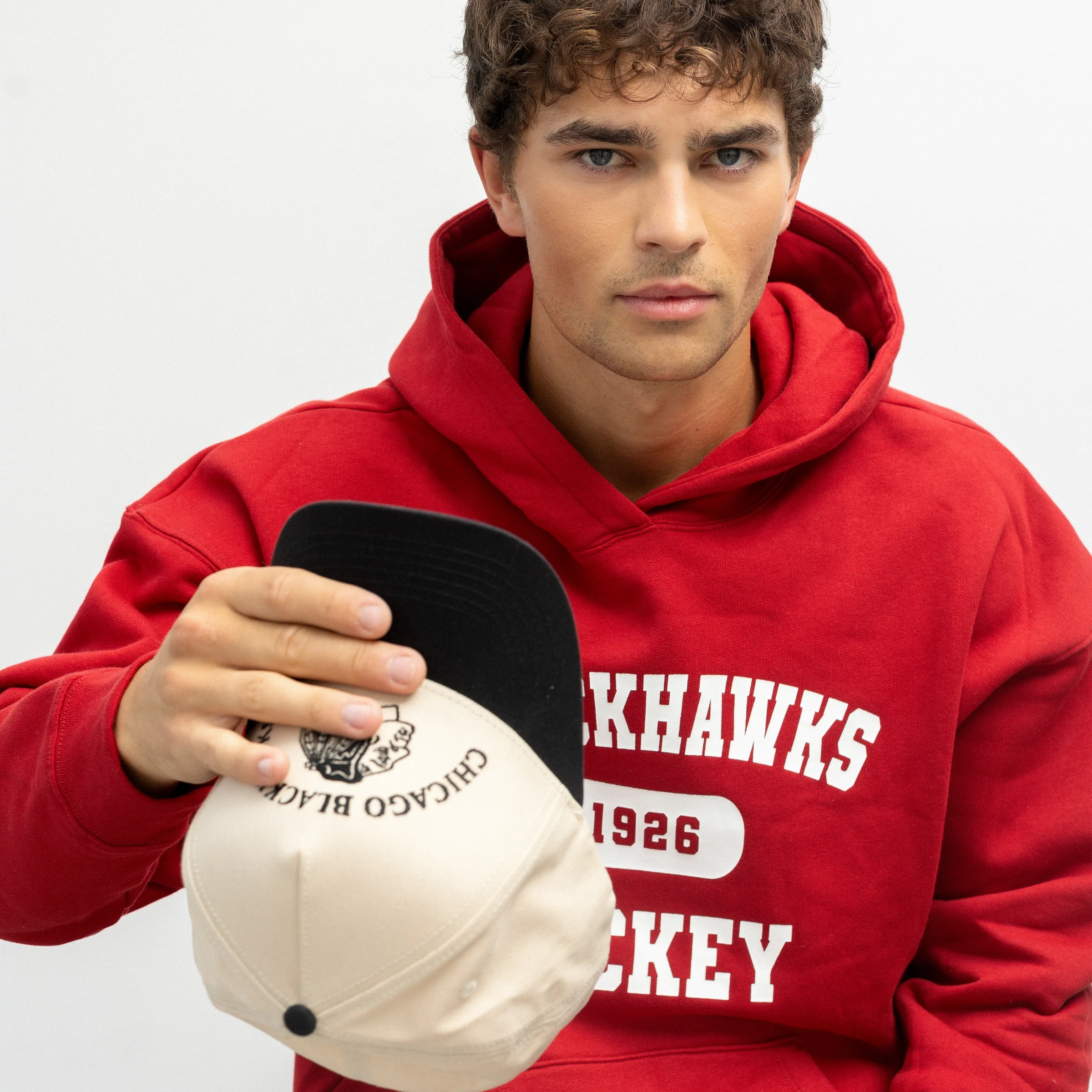 Line Change Chicago Blackhawks Varsity Hoodie - Image 4