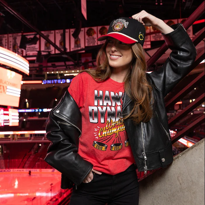 Homage Chicago Blackhawks Dynasty Tee - Image 2