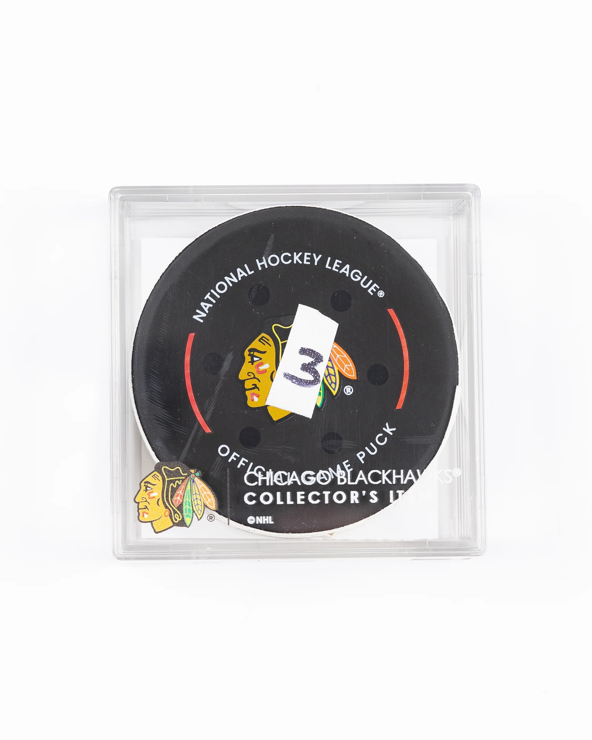 Ilya Mikheyev Game-Used Goal Puck 12/17/24 16646 - Image 7