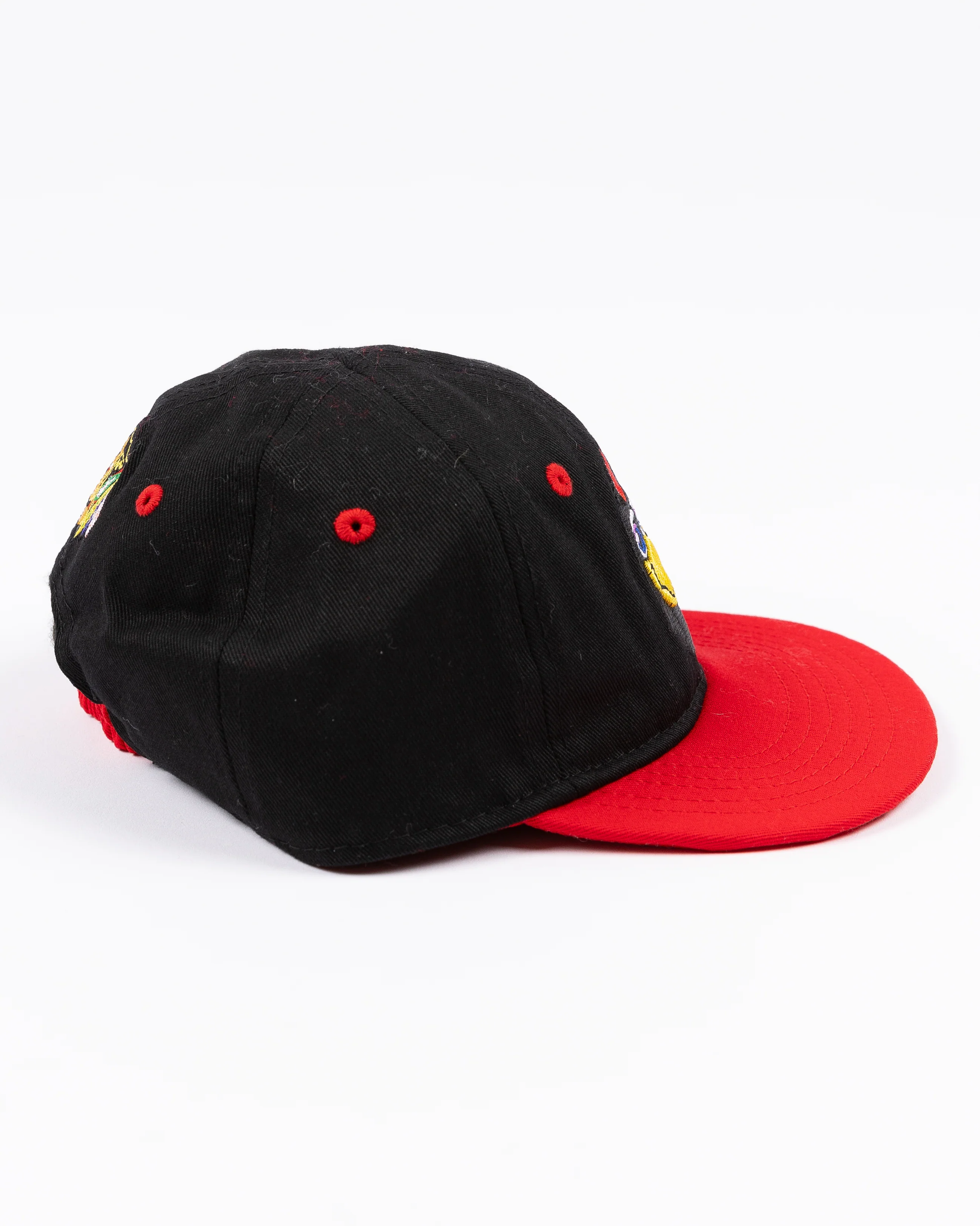 Infant Chicago Blackhawks Black Tommy Hawk Slouch Hat - Image 7