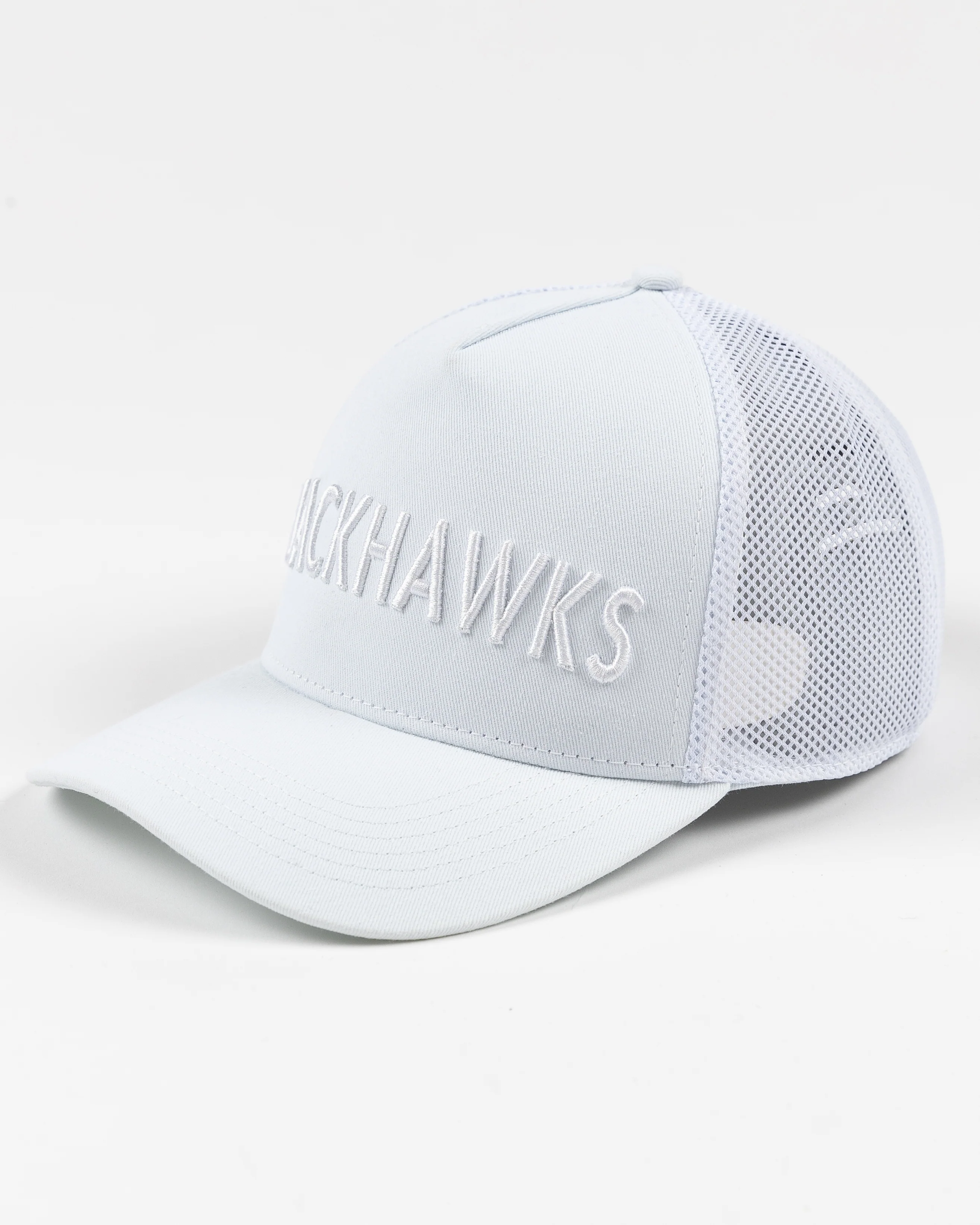Line Change Chicago Blackhawks Team Trucker White Cap - Image 3