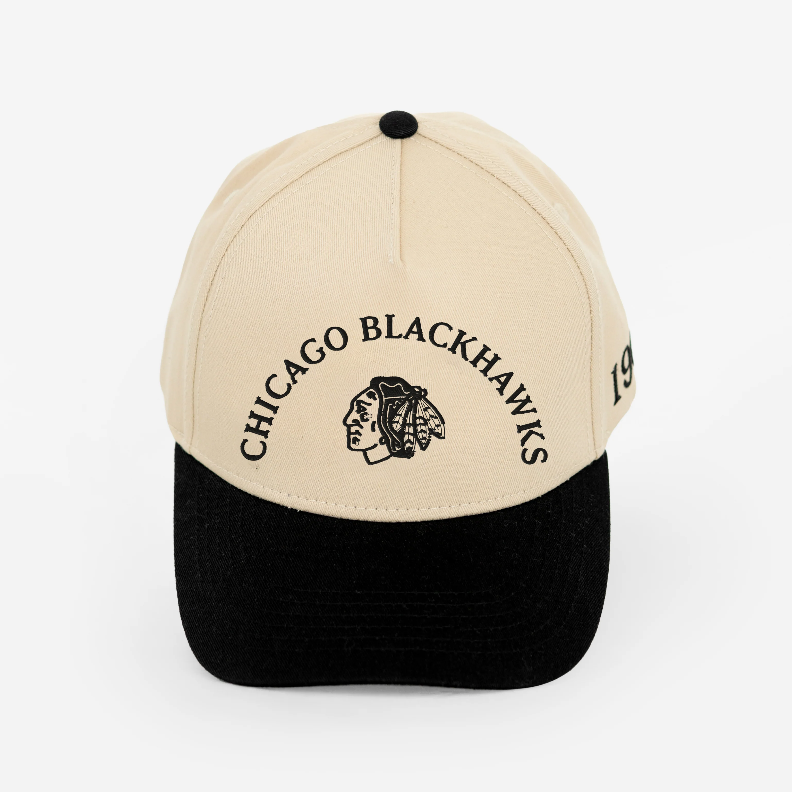 Line Change Chicago Blackhawks Two-Tone Team Hat - Black - Image 3