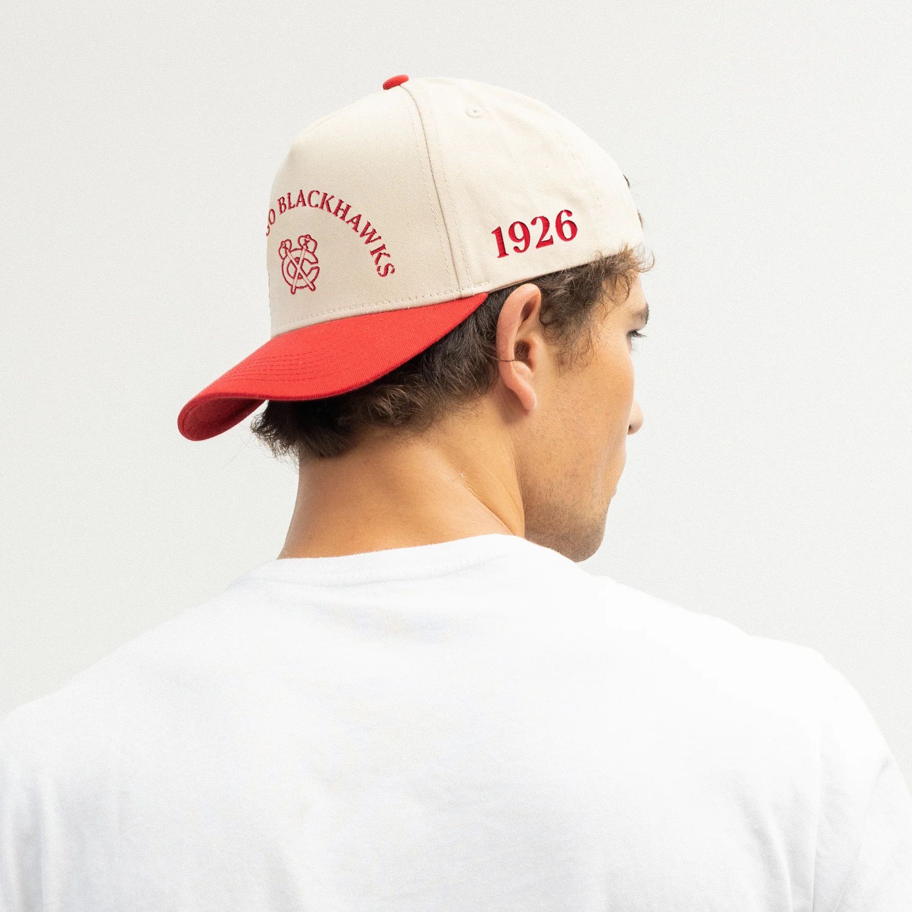 Line Change Chicago Blackhawks Two-Tone Team Hat - Red - Image 3