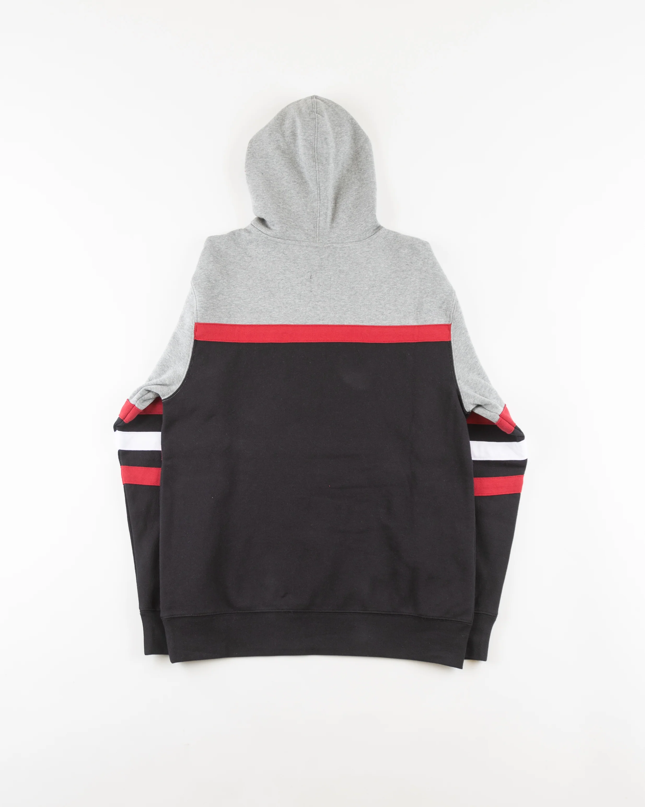 Mitchell & Ness Black Grey Chicago Blackhawks Head Coach Hoodie - Image 3