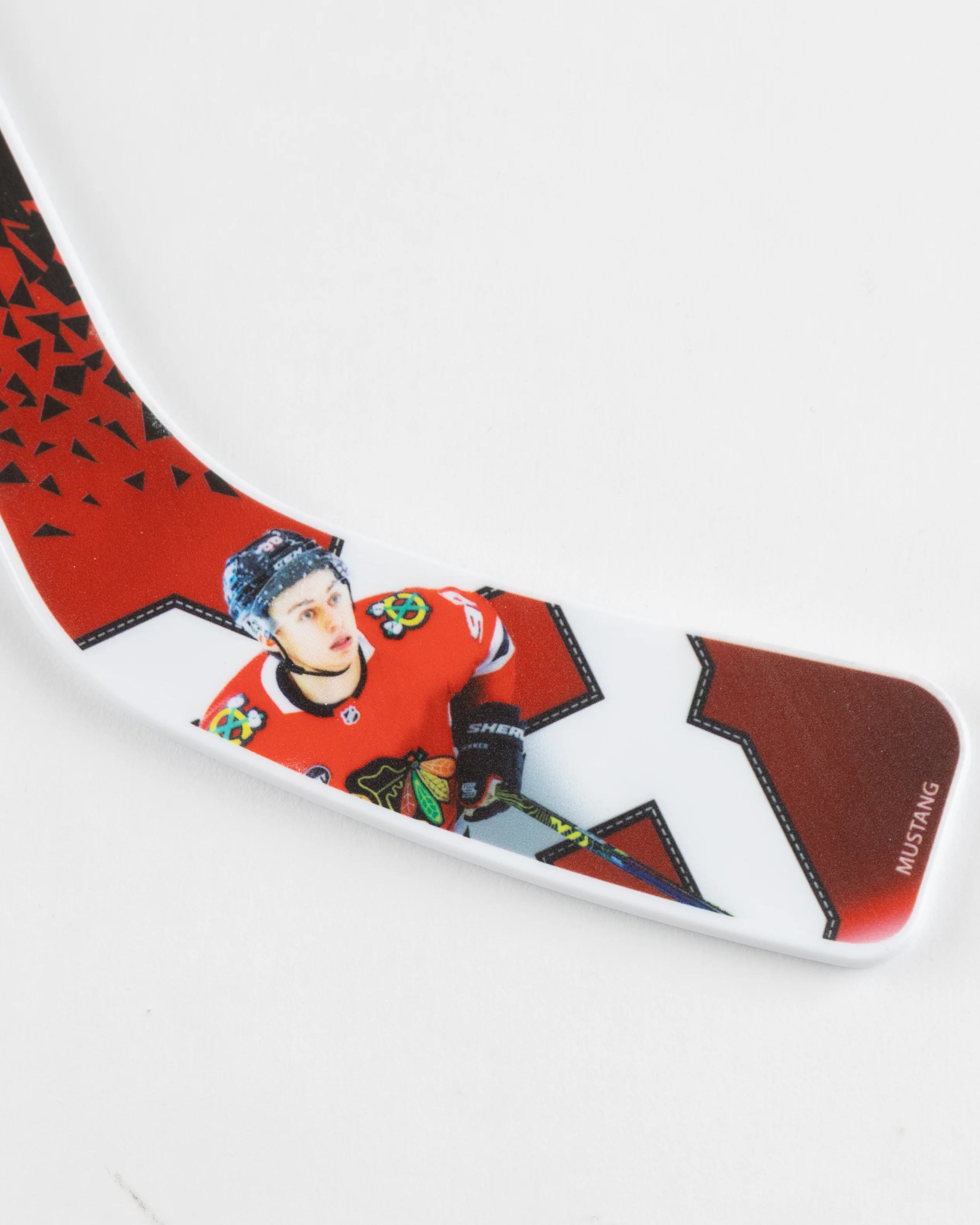 Mustang Chicago Blackhawks Bedard Photo Mini Stick - Image 2