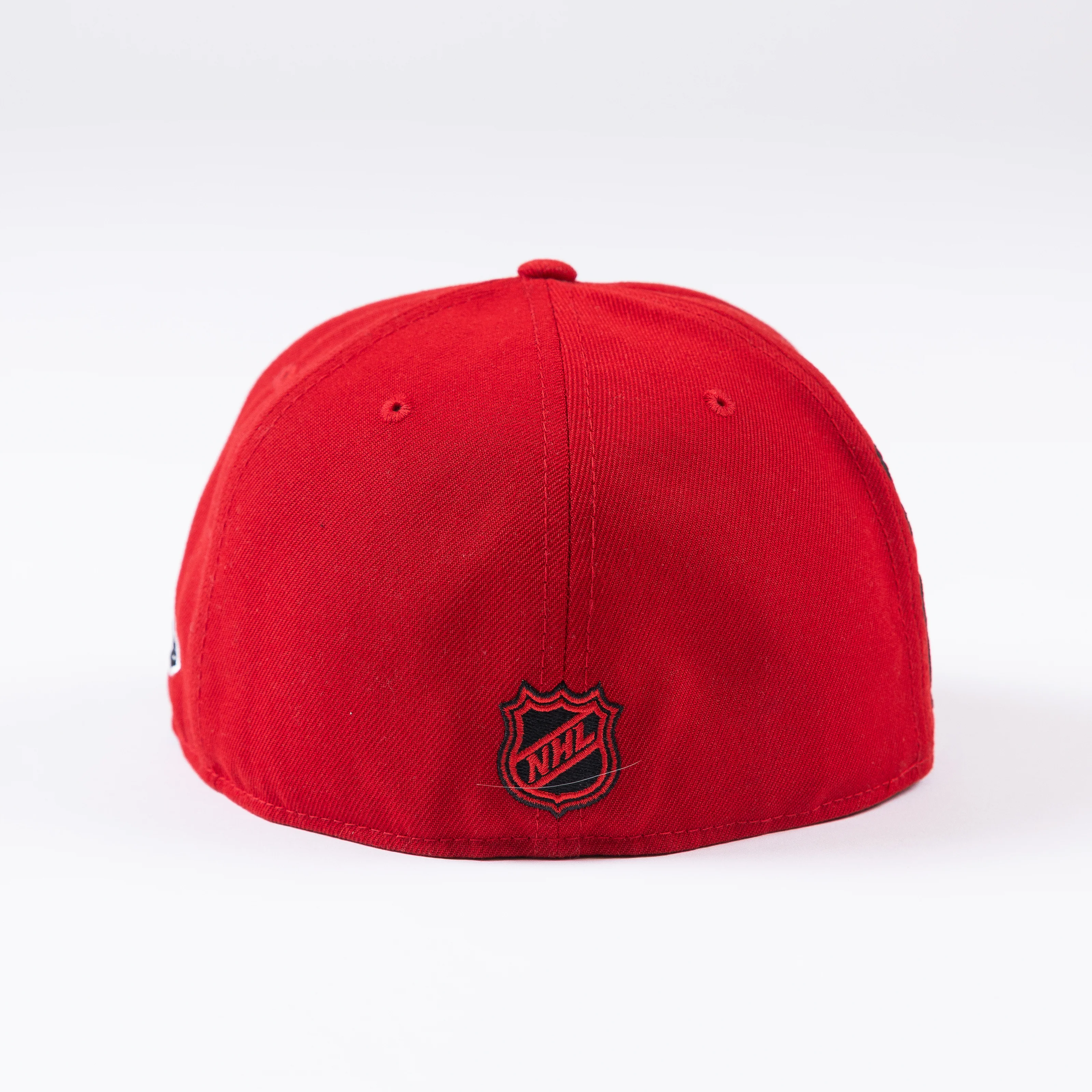 New Era Chicago Blackhawks 59Fifty Centennial Patches Fitted Hat - Image 7