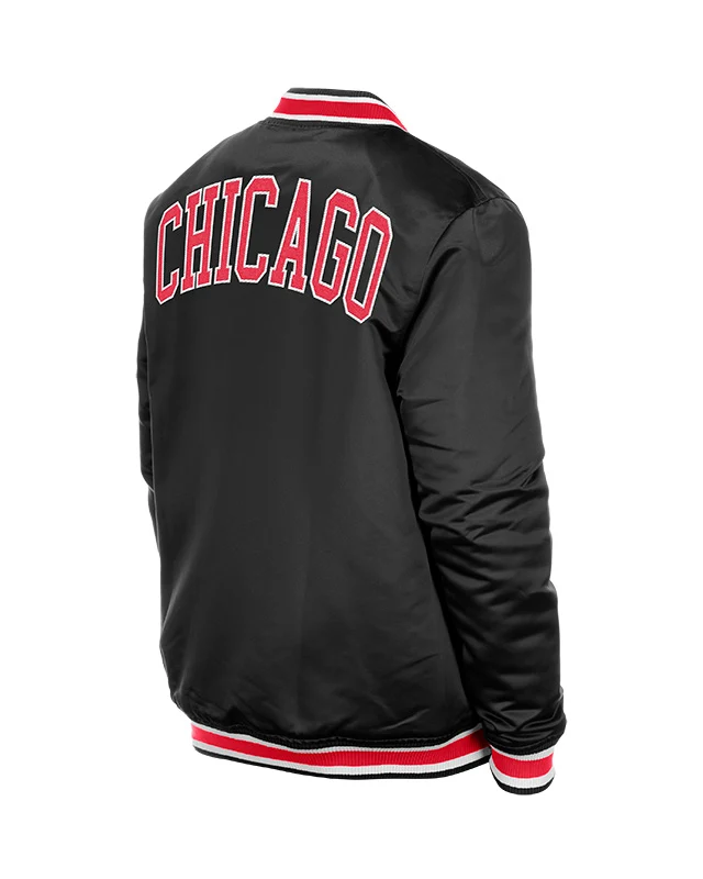 New Era Chicago Blackhawks Game Day Satin Jacket - Image 4