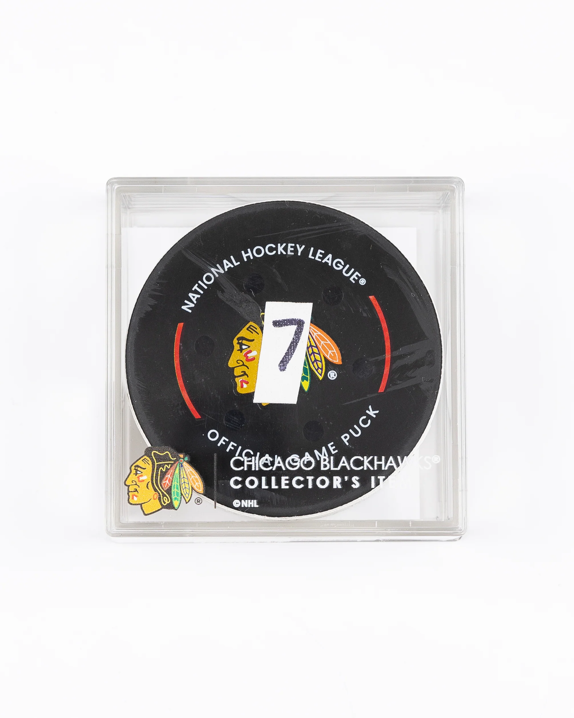 Nick Foligno Game-Used Goal Puck 12/1/24 15956 - Image 6