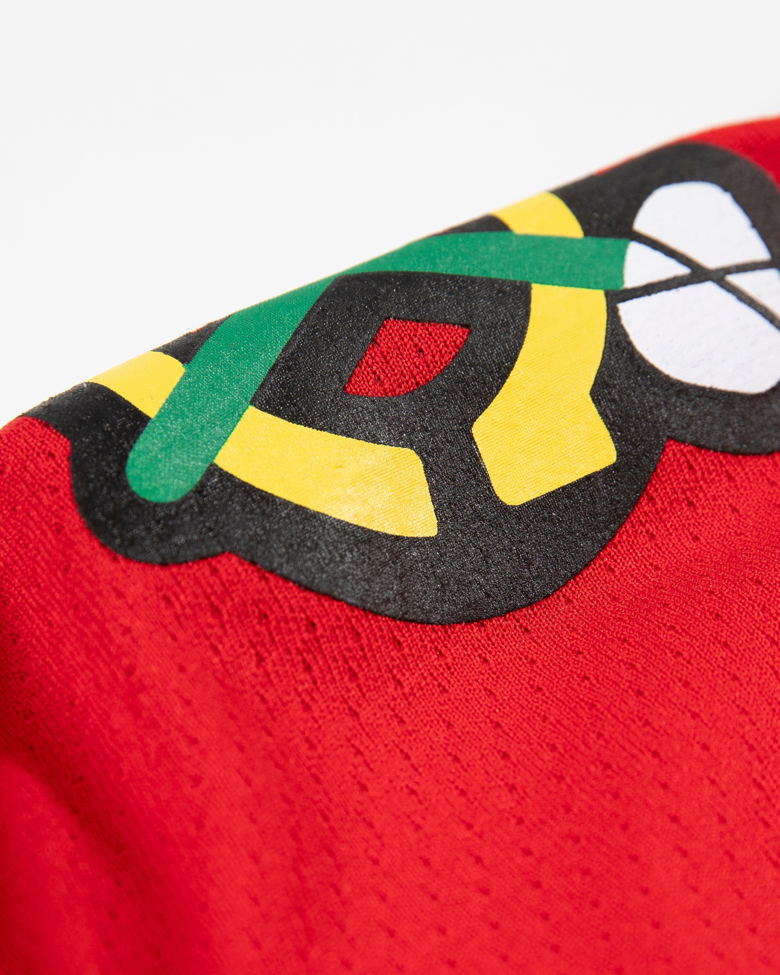 Youth Chicago Blackhawks Blank Home Replica Jersey - Image 3