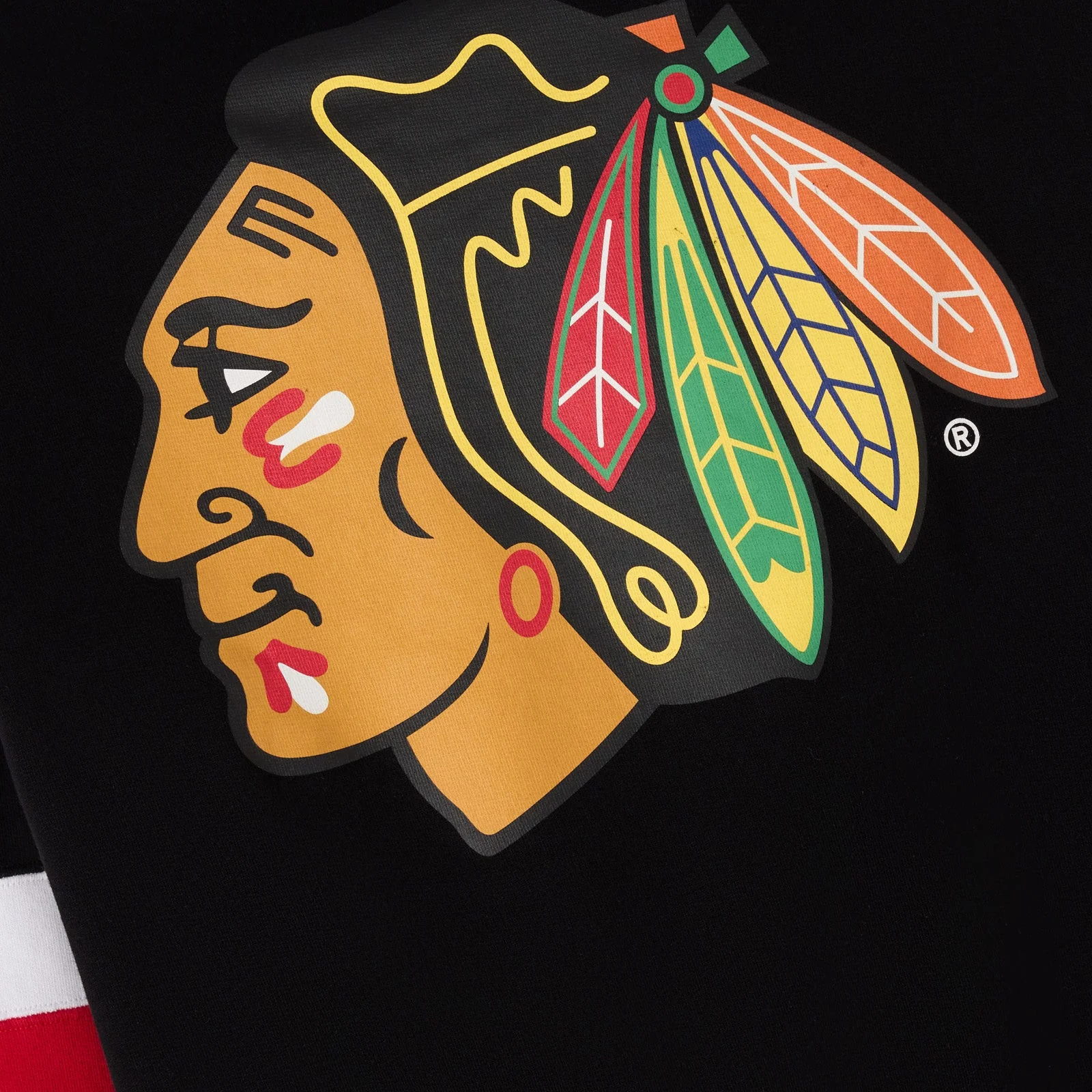 OVO x NHL Chicago Blackhawks Hoodie - Black - Image 4
