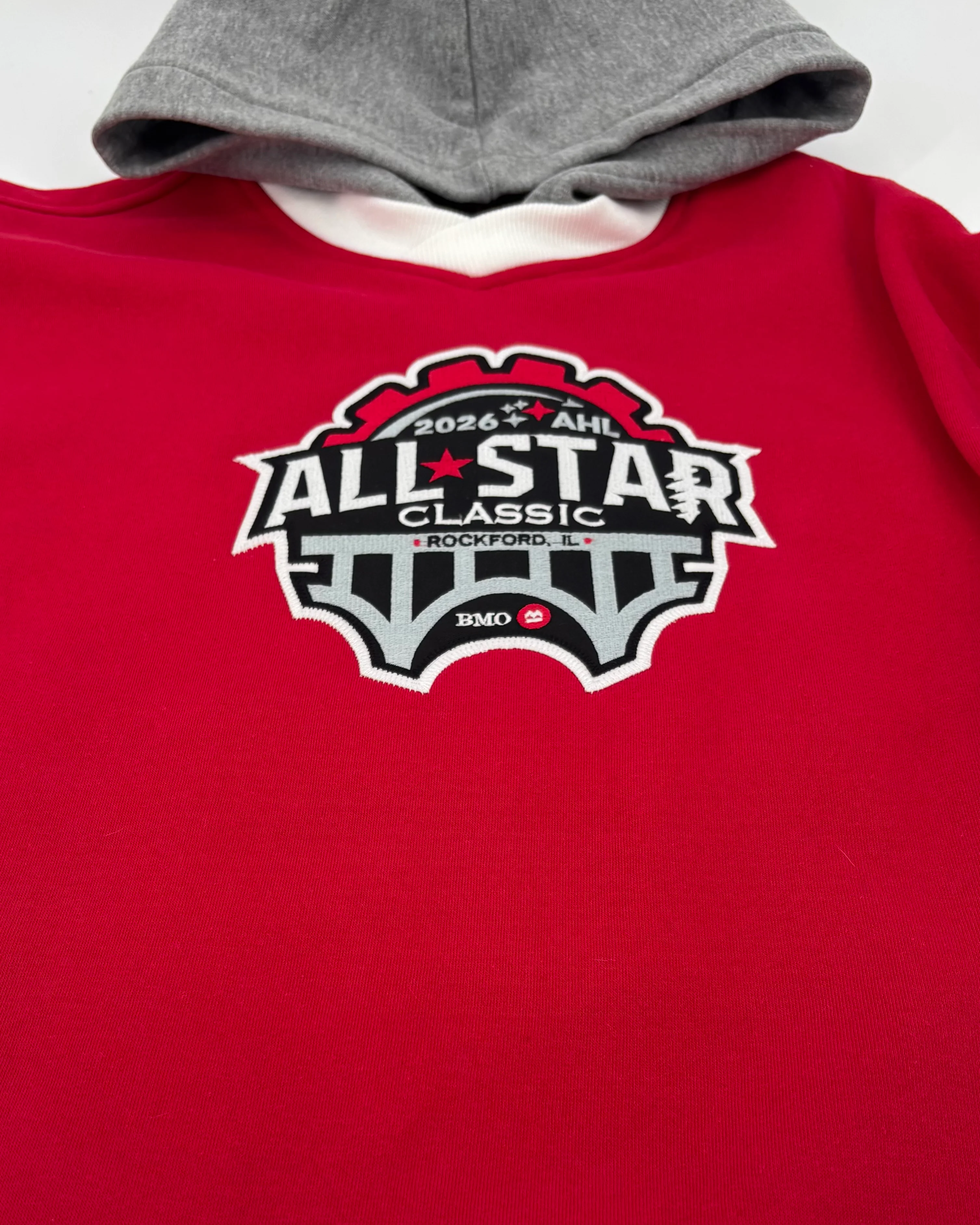 Rockford IceHogs Red All Star Hockey Hoodie - Image 2