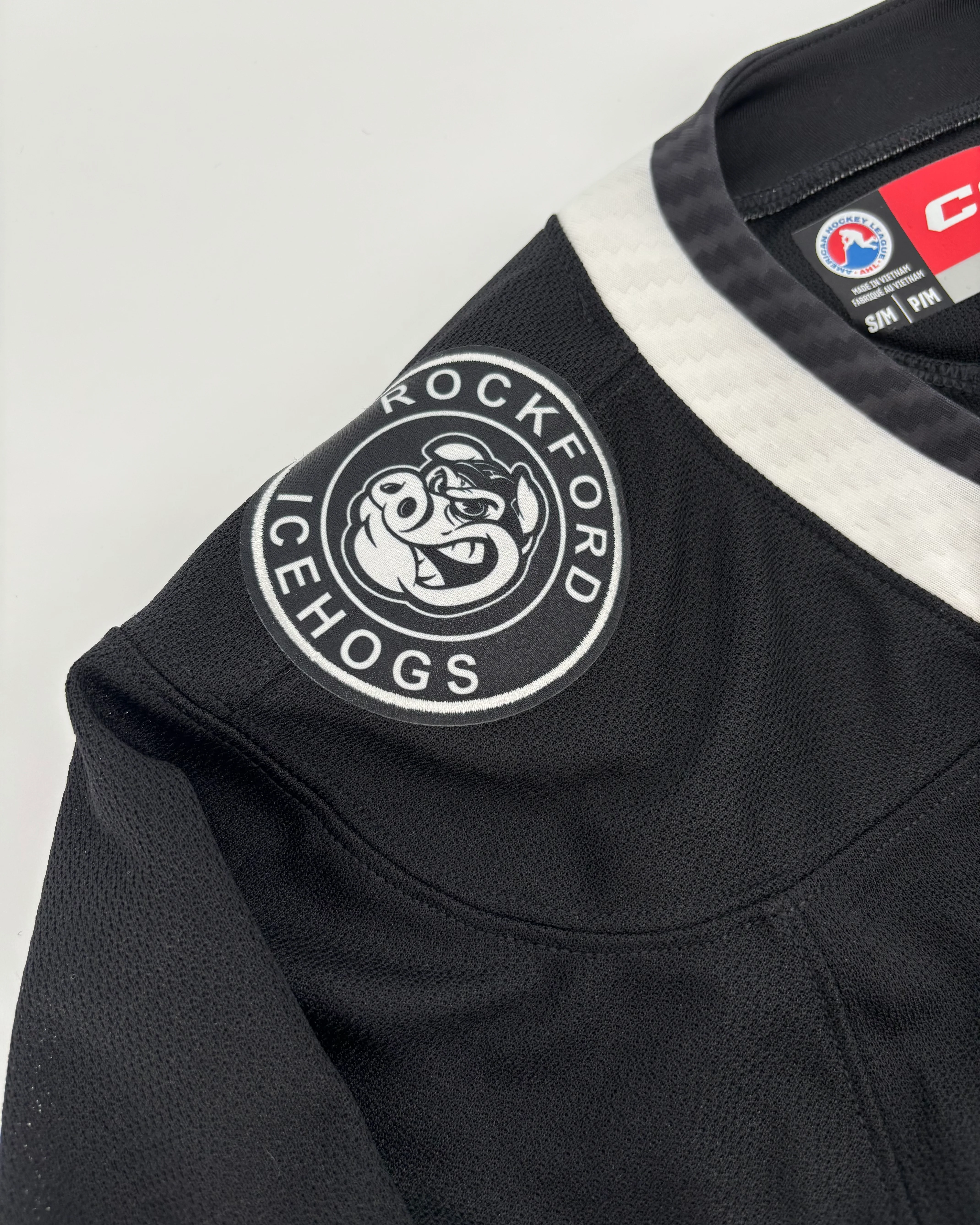 Rockford IceHogs Youth Screw City CCM Jersey - Image 3