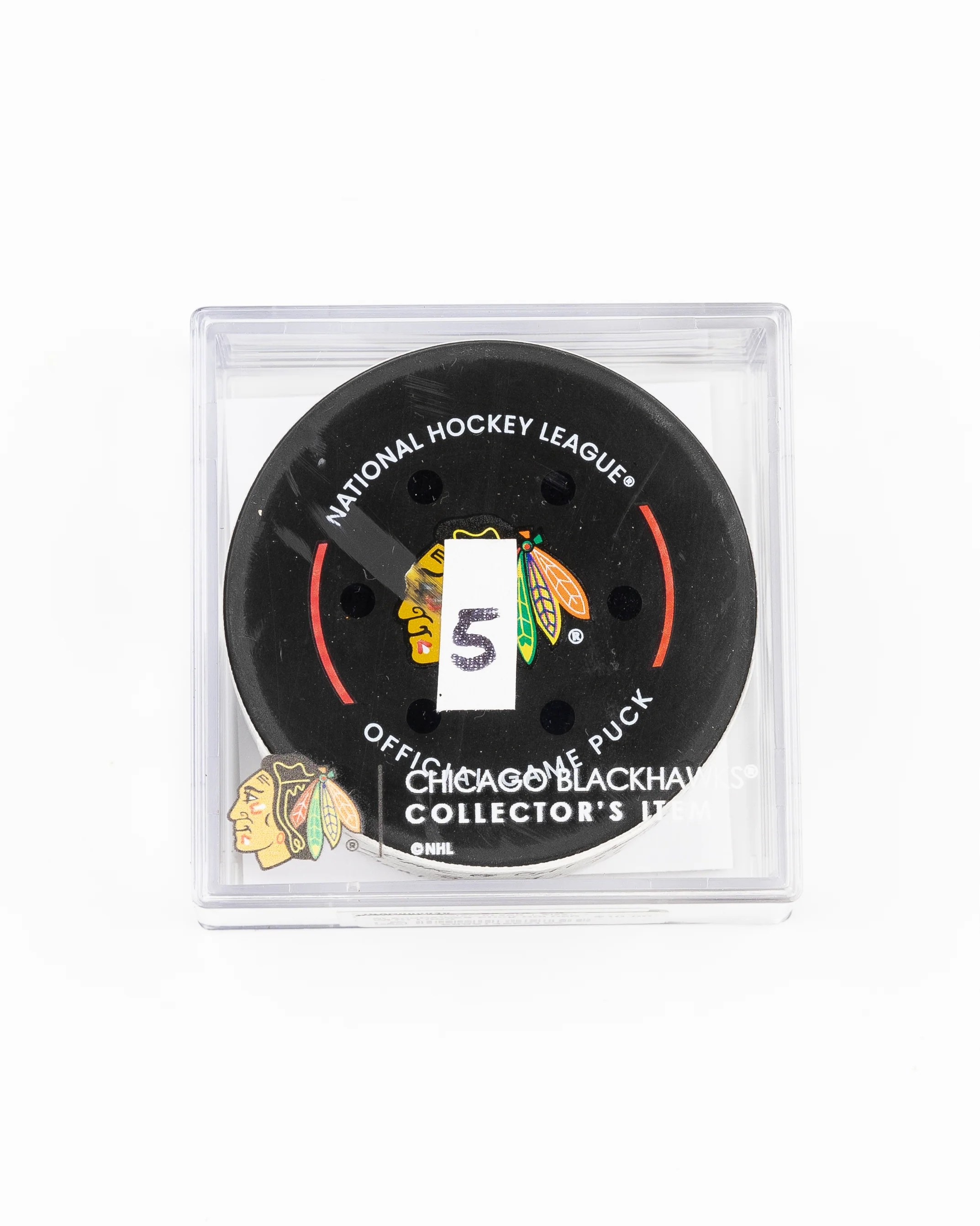 Ryan Donato Game-Used Goal Puck 1/20/25 19474 - Image 3