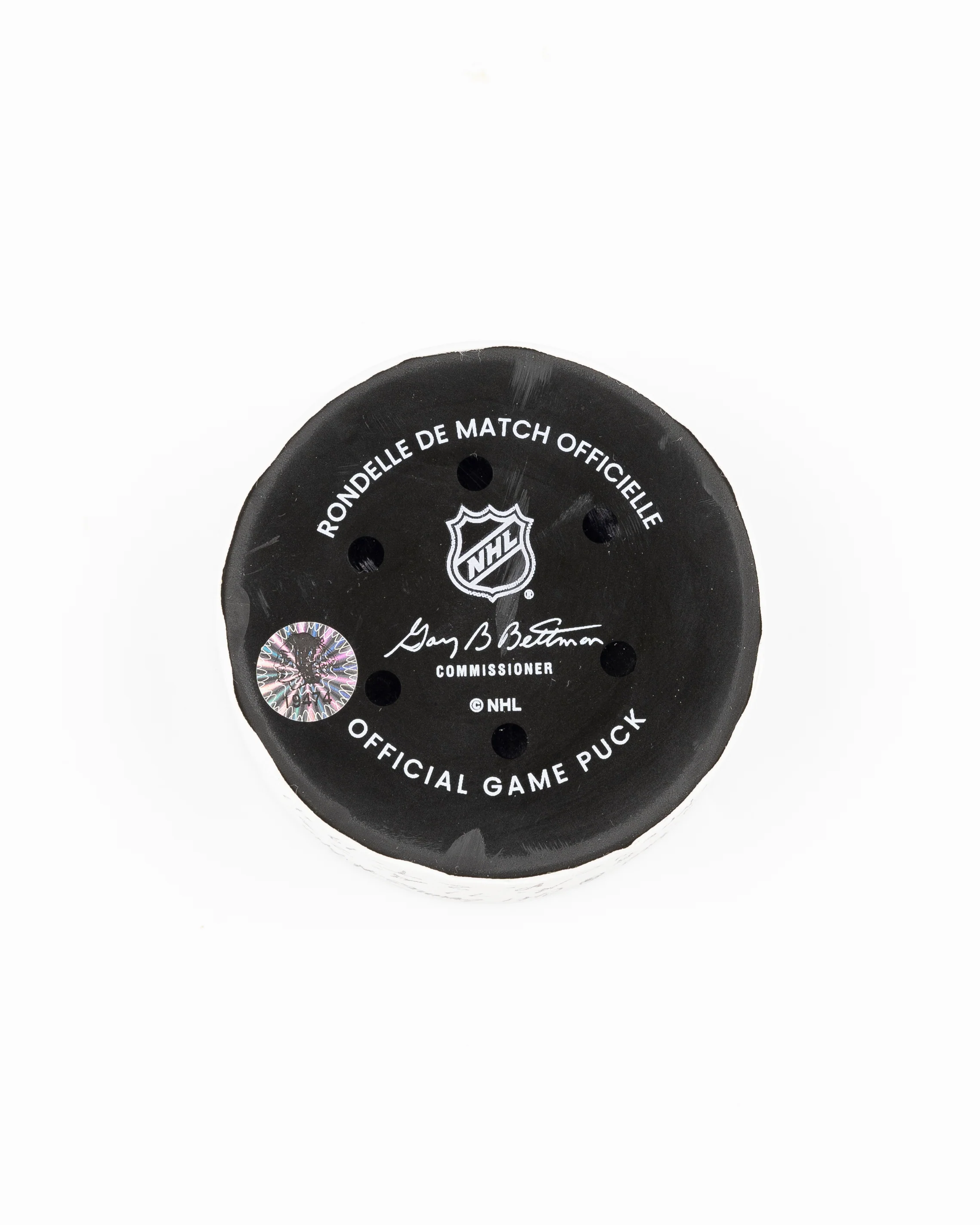 Ryan Donato Game-Used Goal Puck 1/20/25 19474 - Image 7