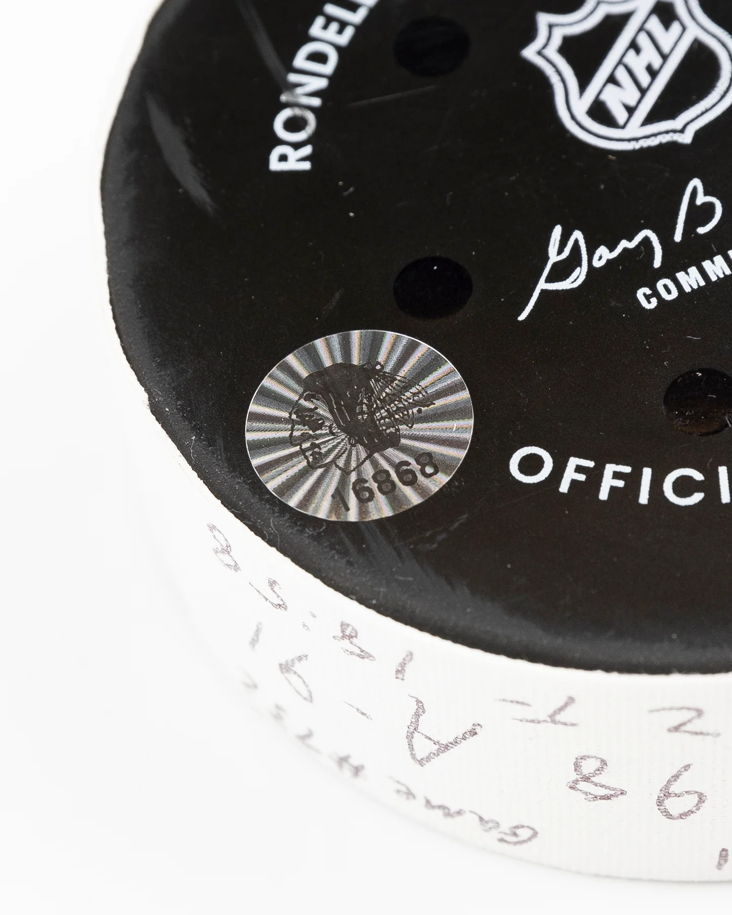 Seth Jones Game-Used Goal Puck 1/18/25 16868 - Image 10