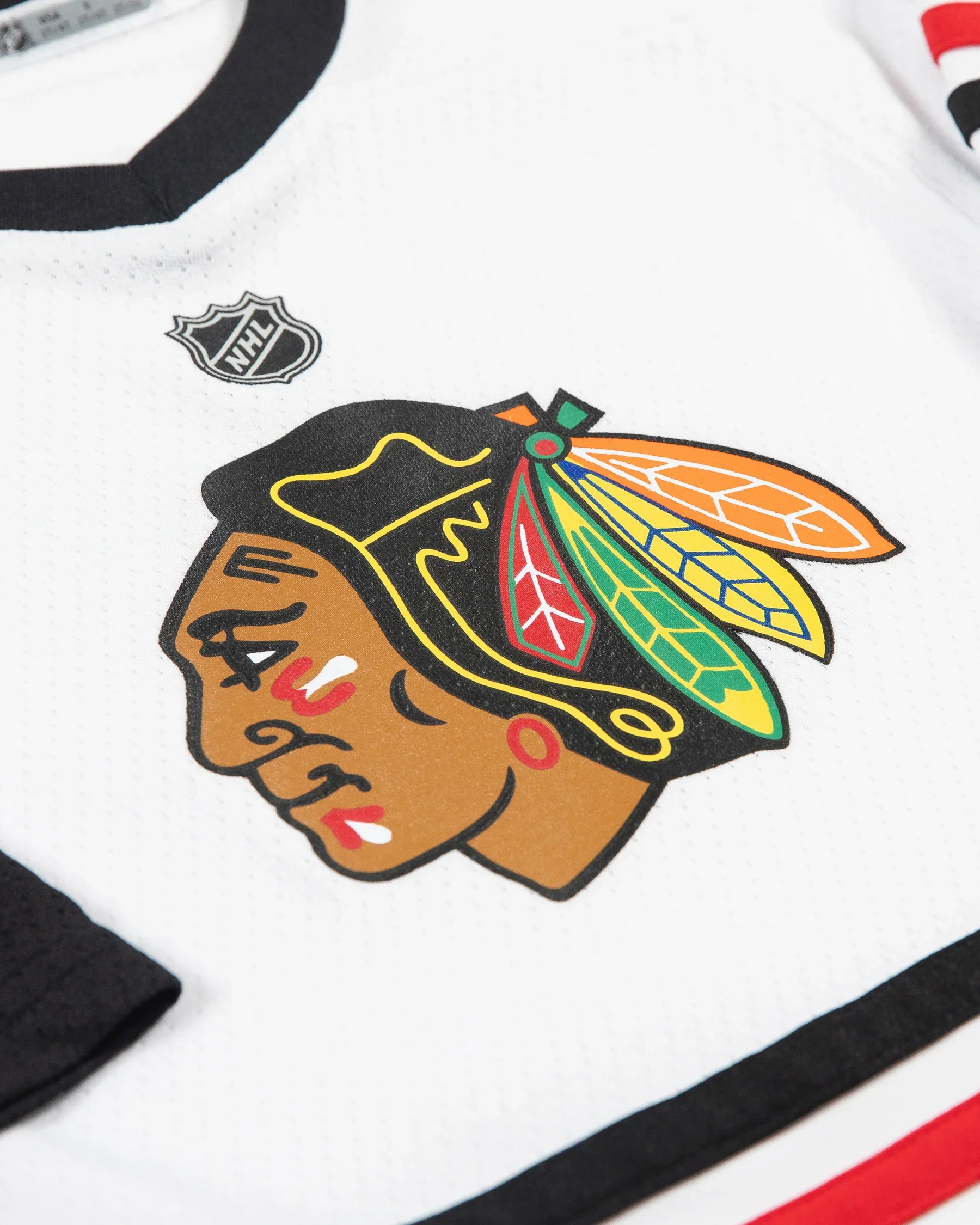 Toddler Chicago Blackhawks Connor Bedard Away Jersey - Image 3