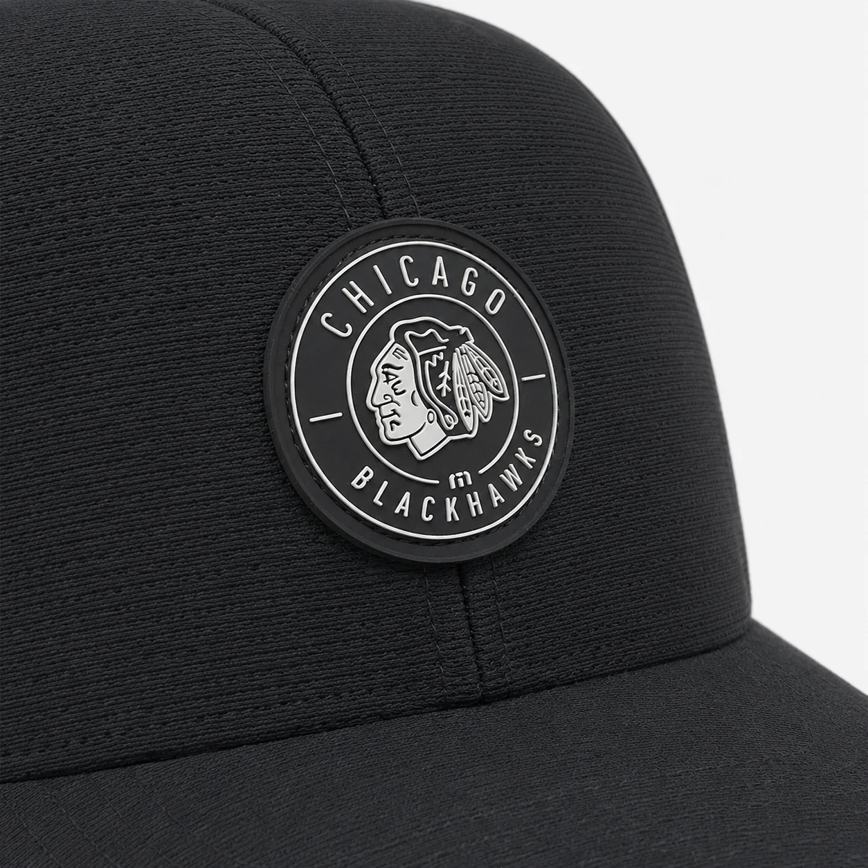 TravisMathew Chicago Blackhawks Bahamas Silicone Patch Snapback - Image 3