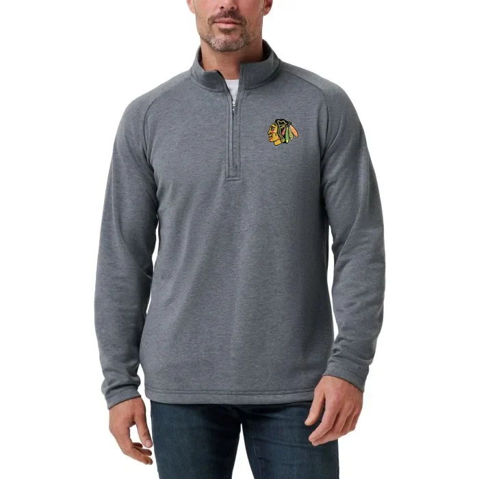 TravisMathew Chicago Blackhawks Upgraded Quarter Zip - Image 4
