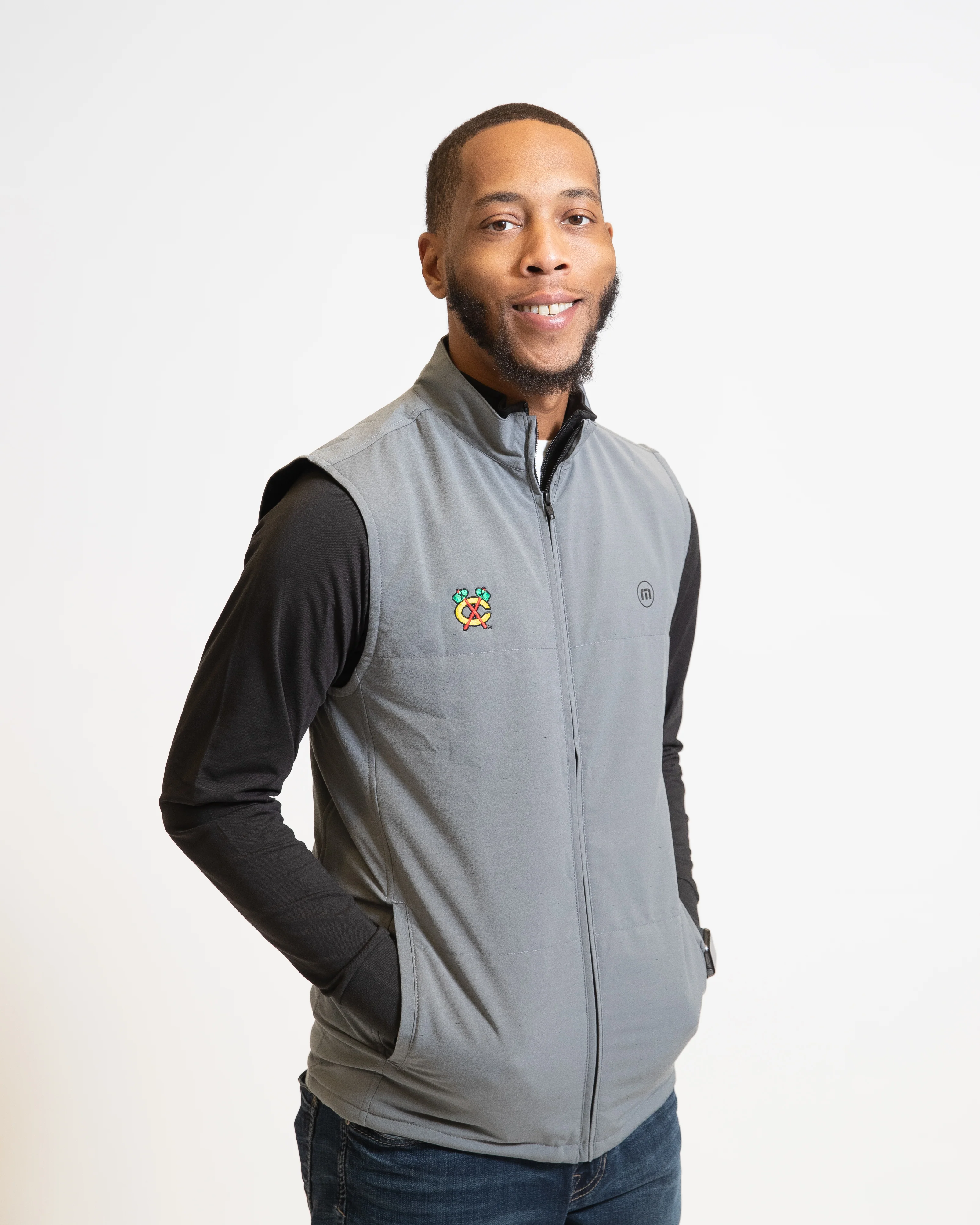 TravisMathew Chicago Blackhawks Heater Vest - Image 3
