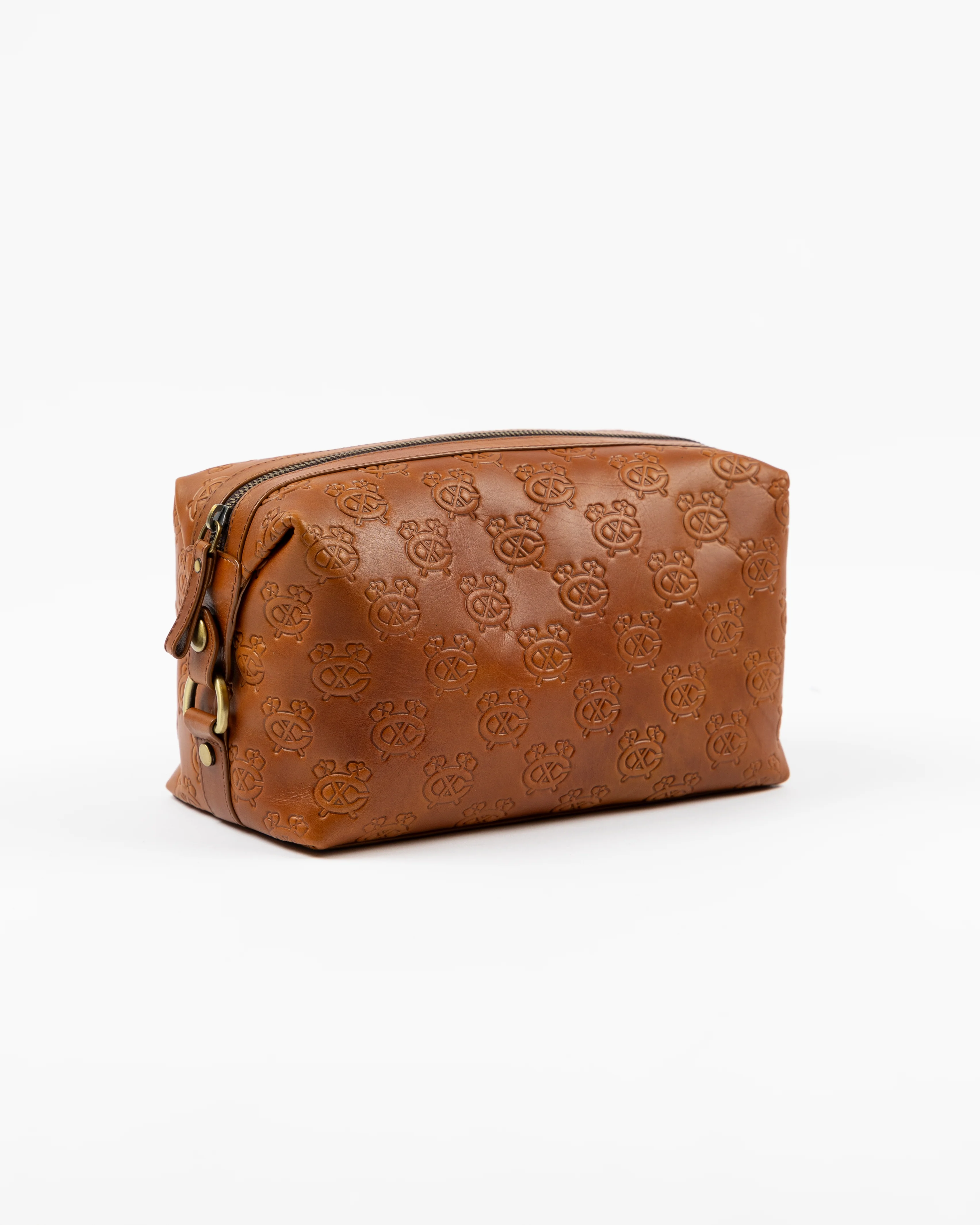 Lusso Chicago Blackhawks Safar Leather Dopp Kit - Image 3