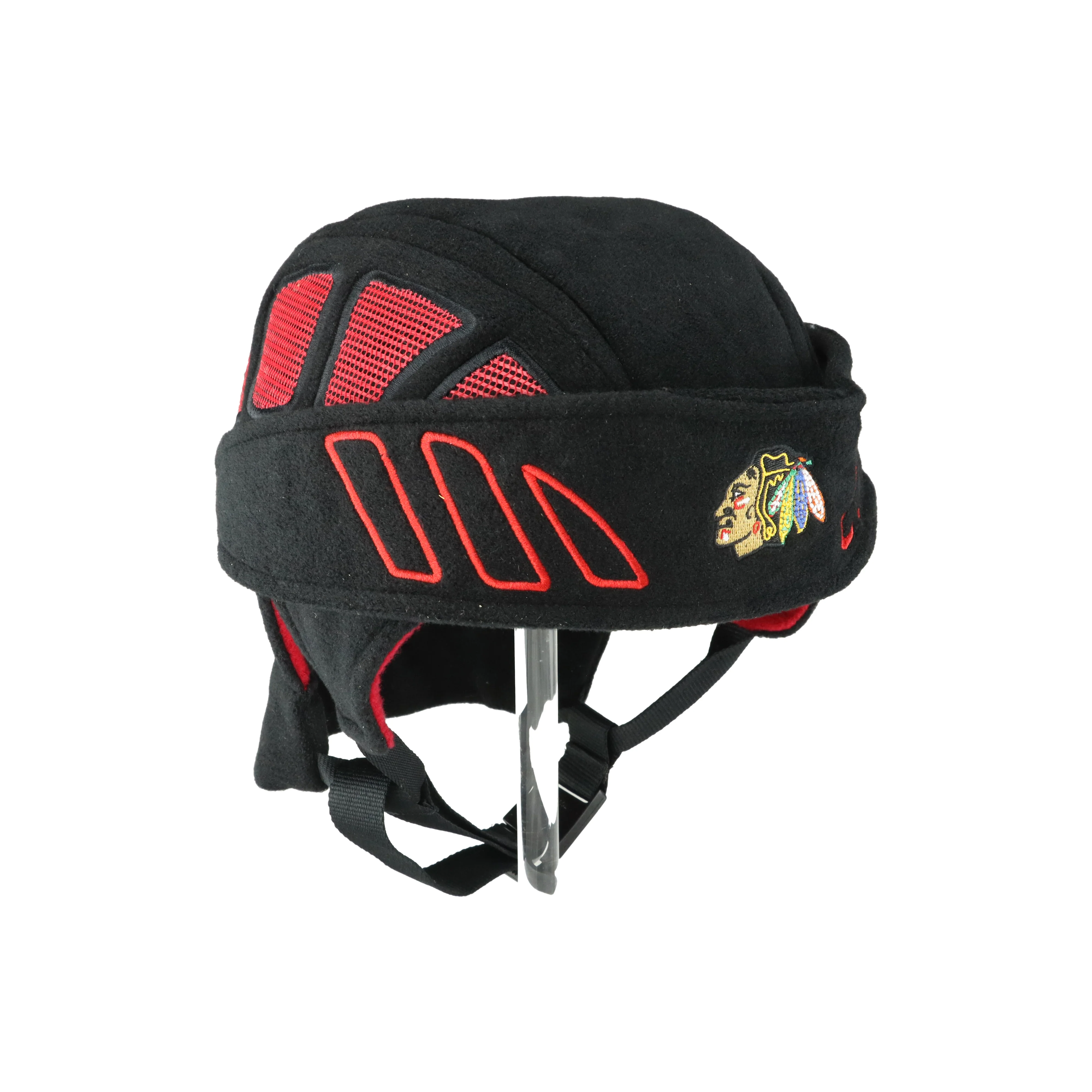 Zephyr Chicago Blackhawks Rink Element Helmet Knit Hat - Image 5