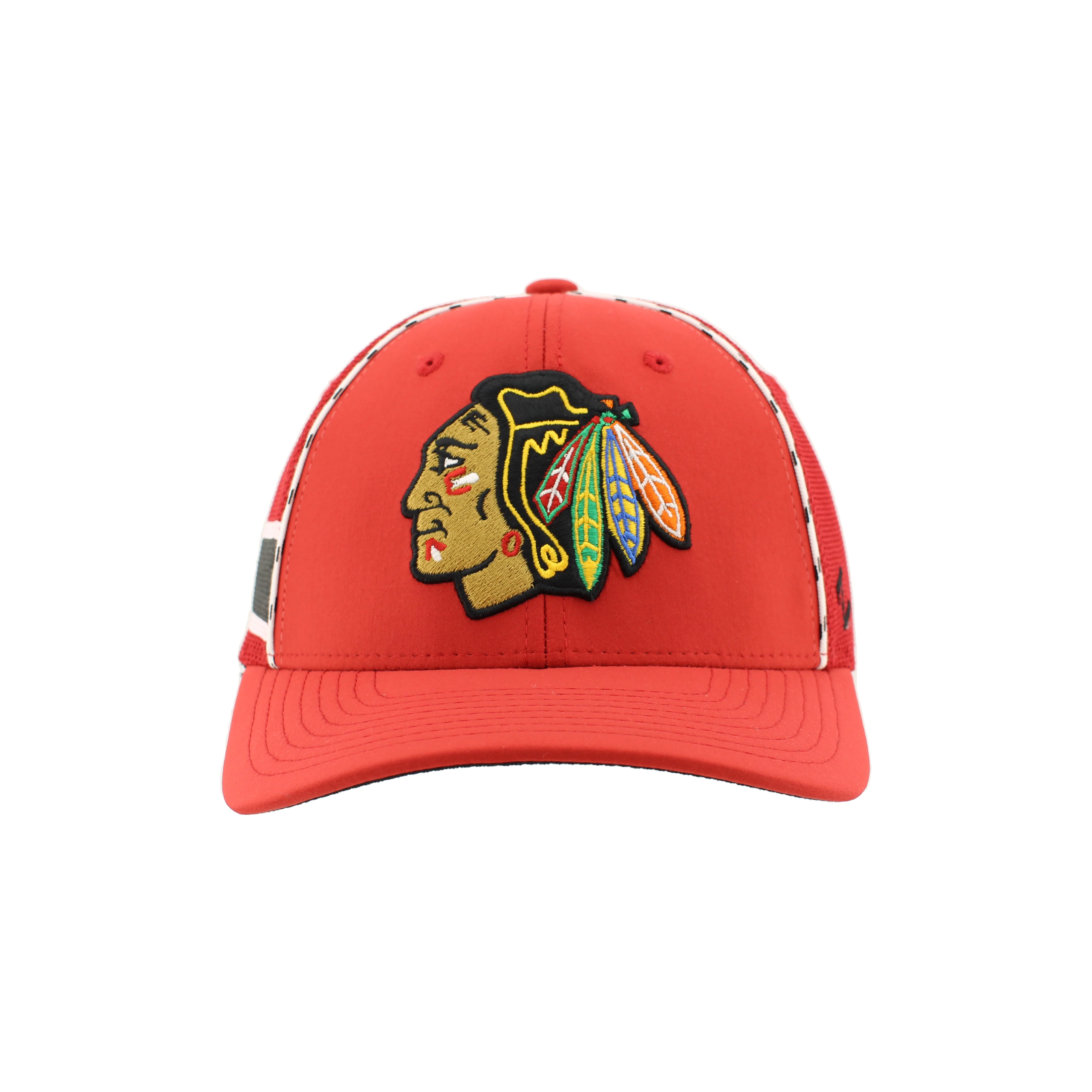 Zephyr Chicago Blackhawks Skate Lace Check It Snapback - Image 2