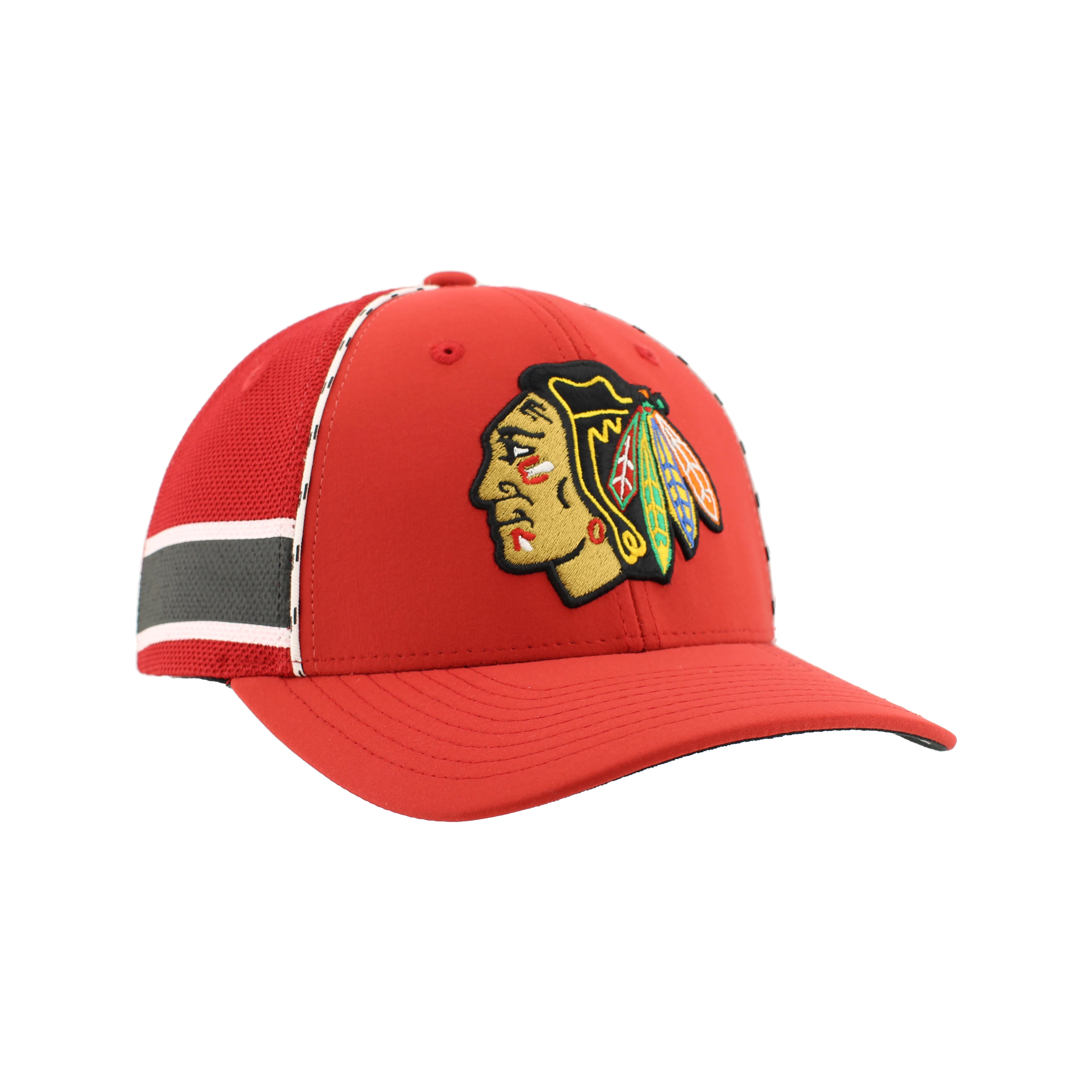 Zephyr Chicago Blackhawks Skate Lace Check It Snapback - Image 3
