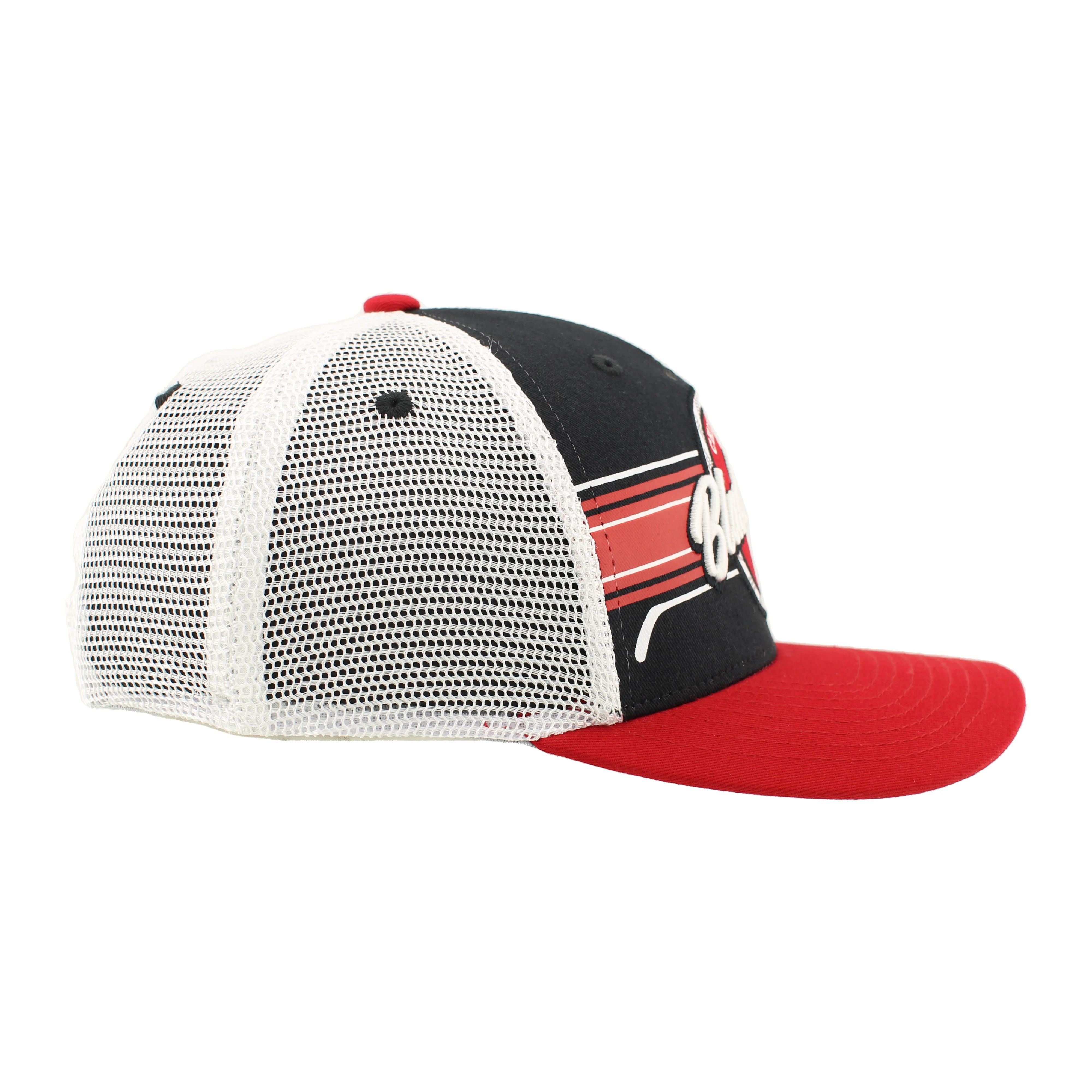 Zephyr Chicago Blackhawks Skate Lace Stout Trucker - Image 5