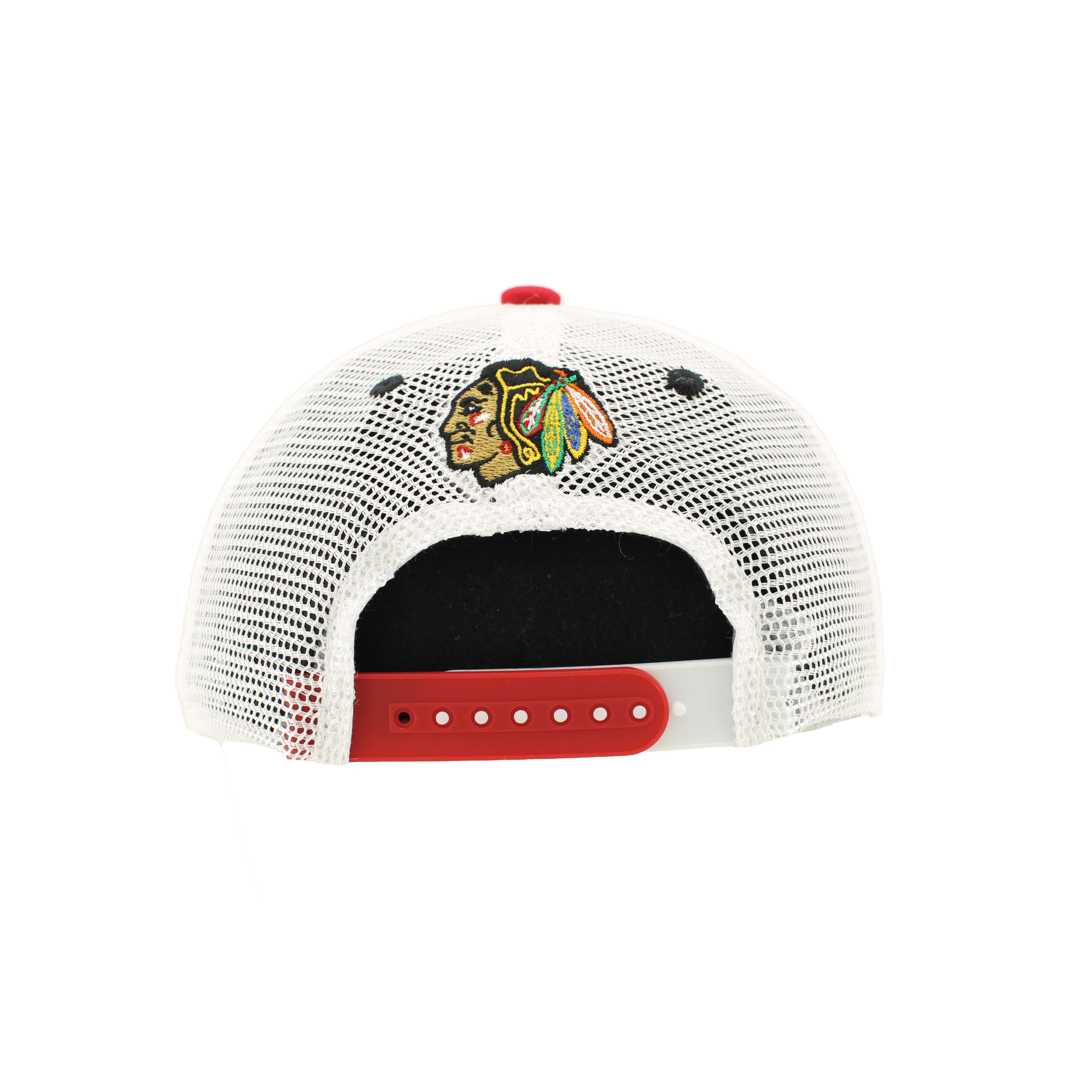 Zephyr Chicago Blackhawks Skate Lace Stout Trucker - Image 7